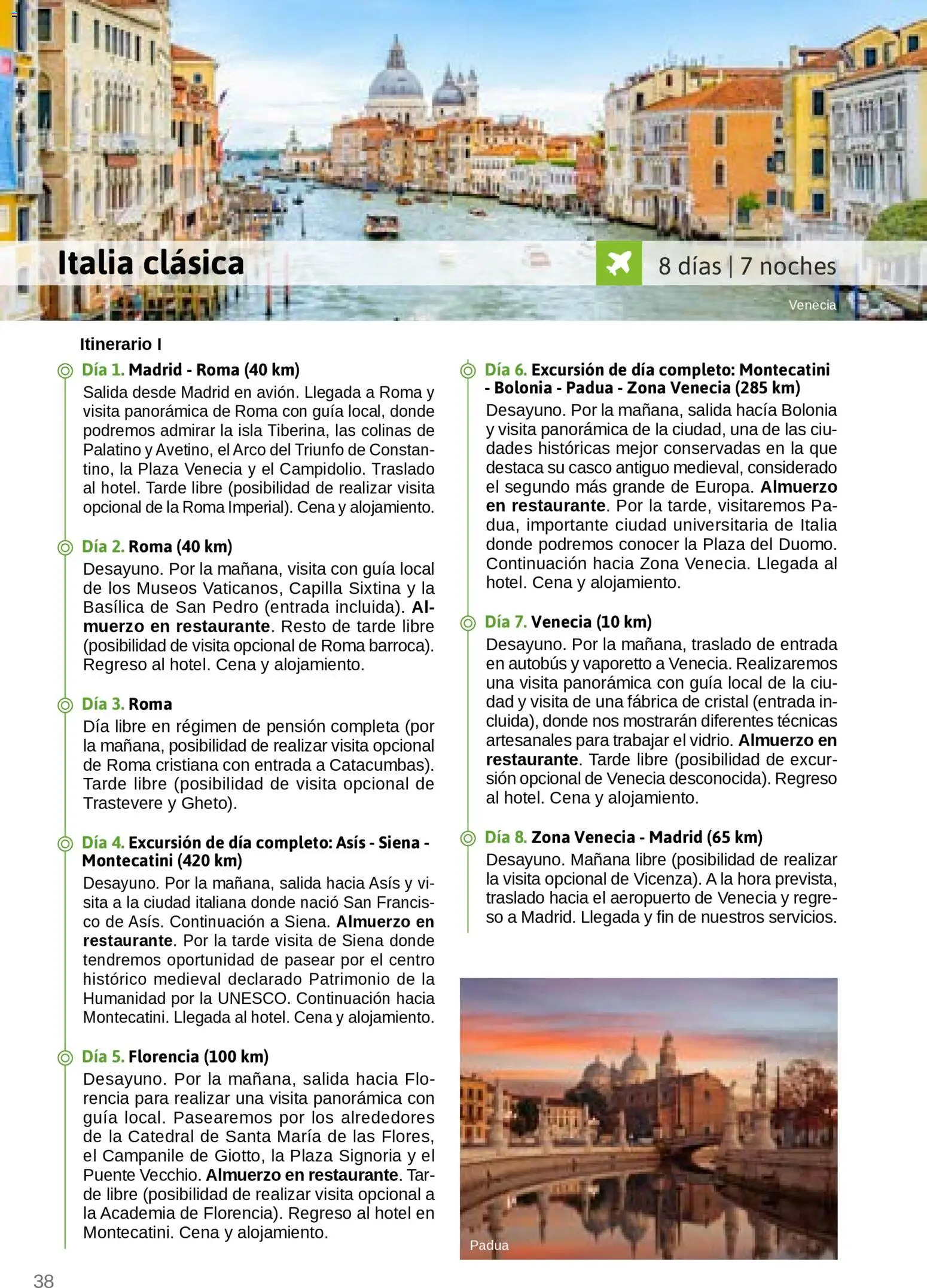Viajes El Corte Inglés Turismo Social Castilla La Mancha │ válido desde el 01.04.2026 | Página: 38