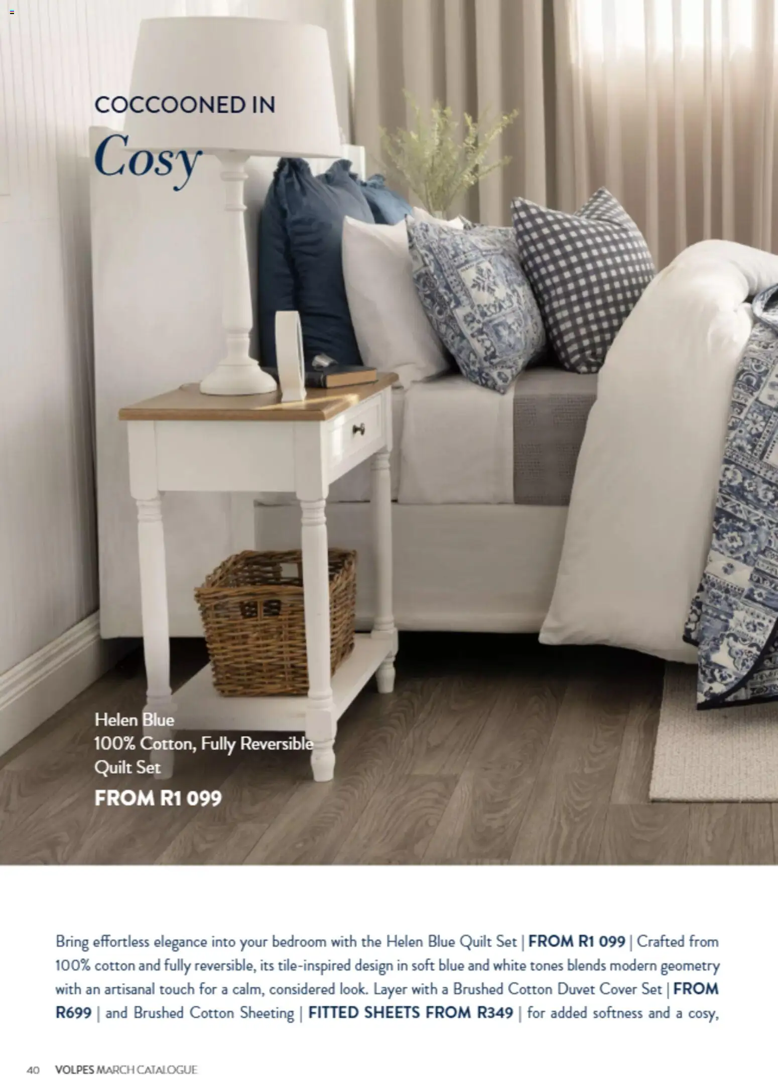 New Volpes catalogue – valid from 01/03/2026 | Page: 40 | Products: Cover, Duvet