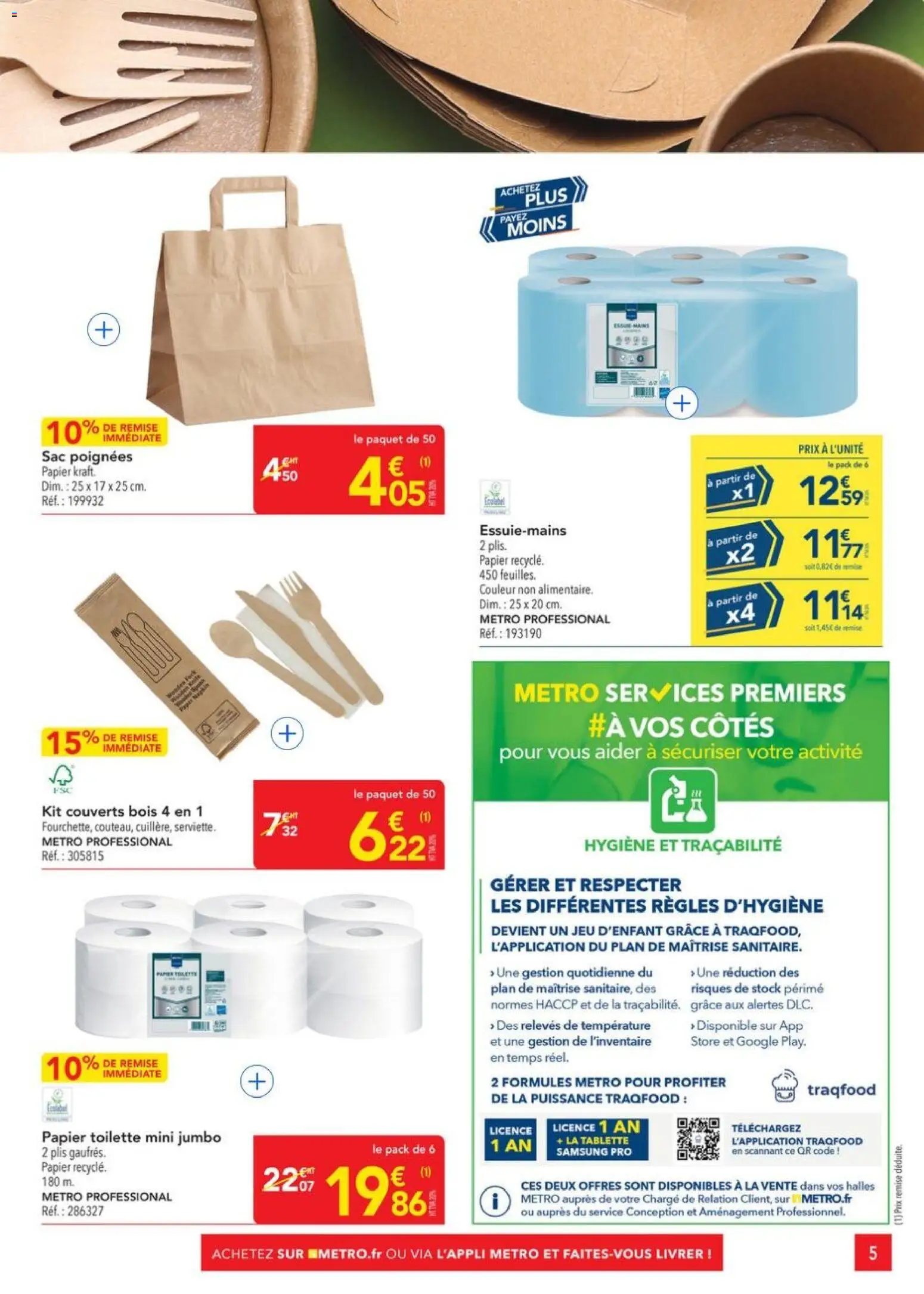 {H1} | Page: 5 | Produits: Tablette, Sac, Poignées, Store