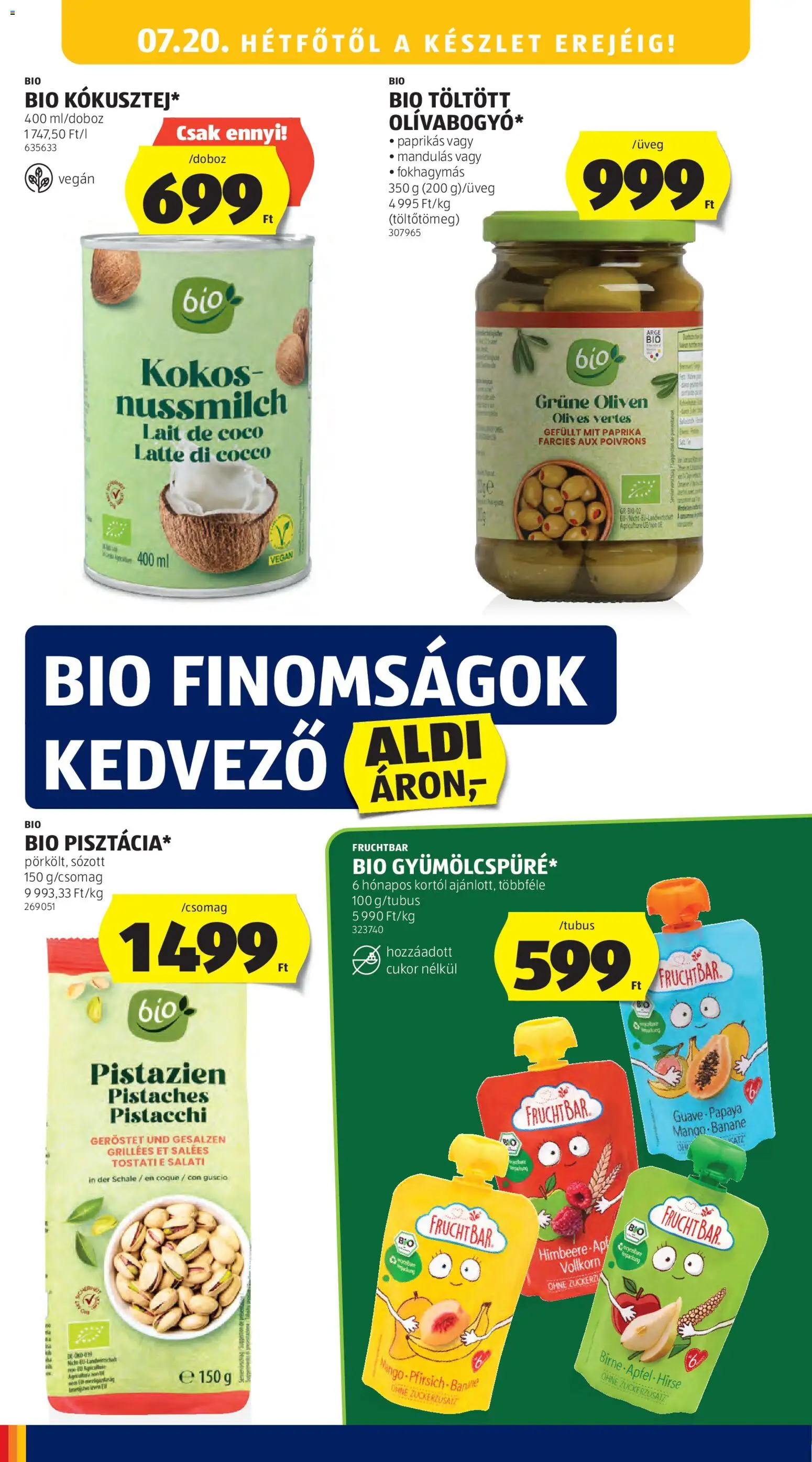 Aldi akciós ujság - amely érvényes a következő dátumtól: 2026.07.16. | Oldal: 30 | Termékek: Paprika, Doboz, Vegán, Cukor