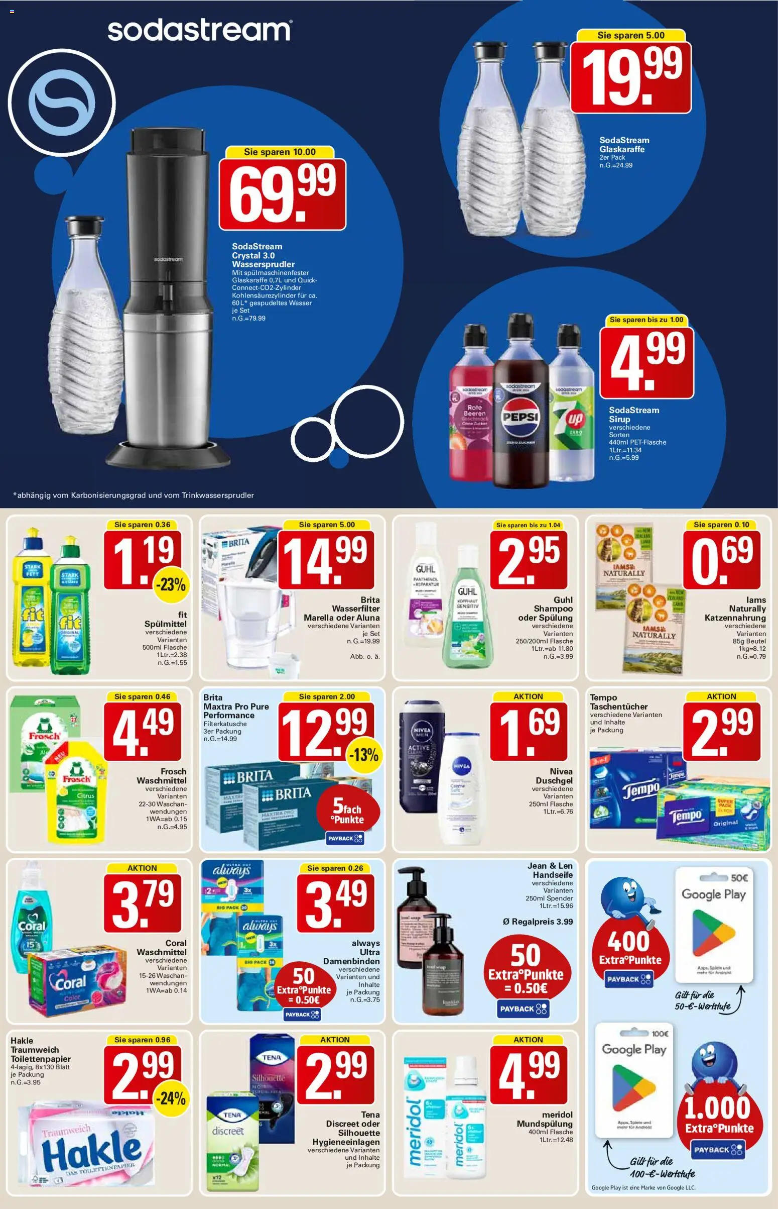 WEZ Prospekt – gültig ab 26.05.2026 | Seite: 15 | Produkte: Sirup, Duschgel, Waschmittel, Pepsi