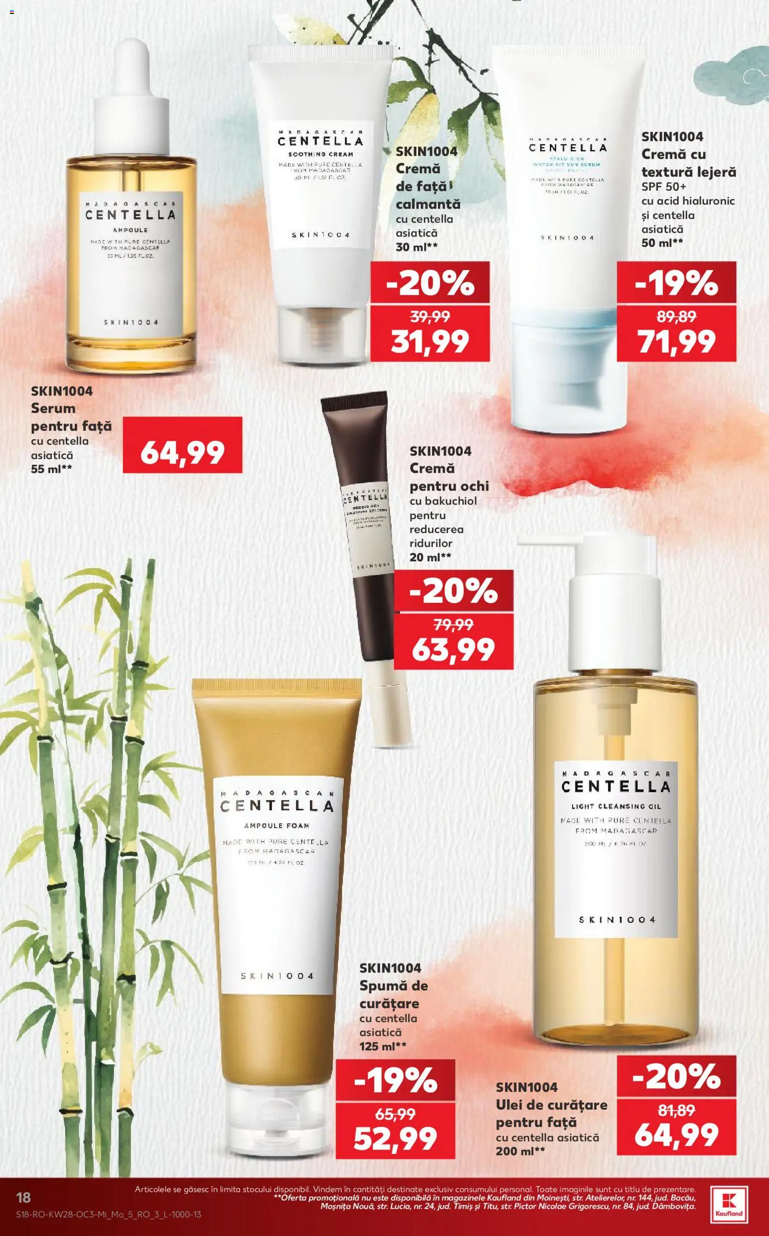 Noul catalog Kaufland – valabil de la 08.07.2026 | Pagină: 18 | Produse: Serum, Cremă, Ulei