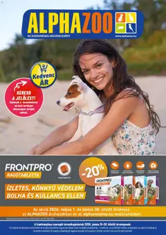 AlphaZoo akciós újság - amely érvényes a következő dátumtól: 15.06.2026