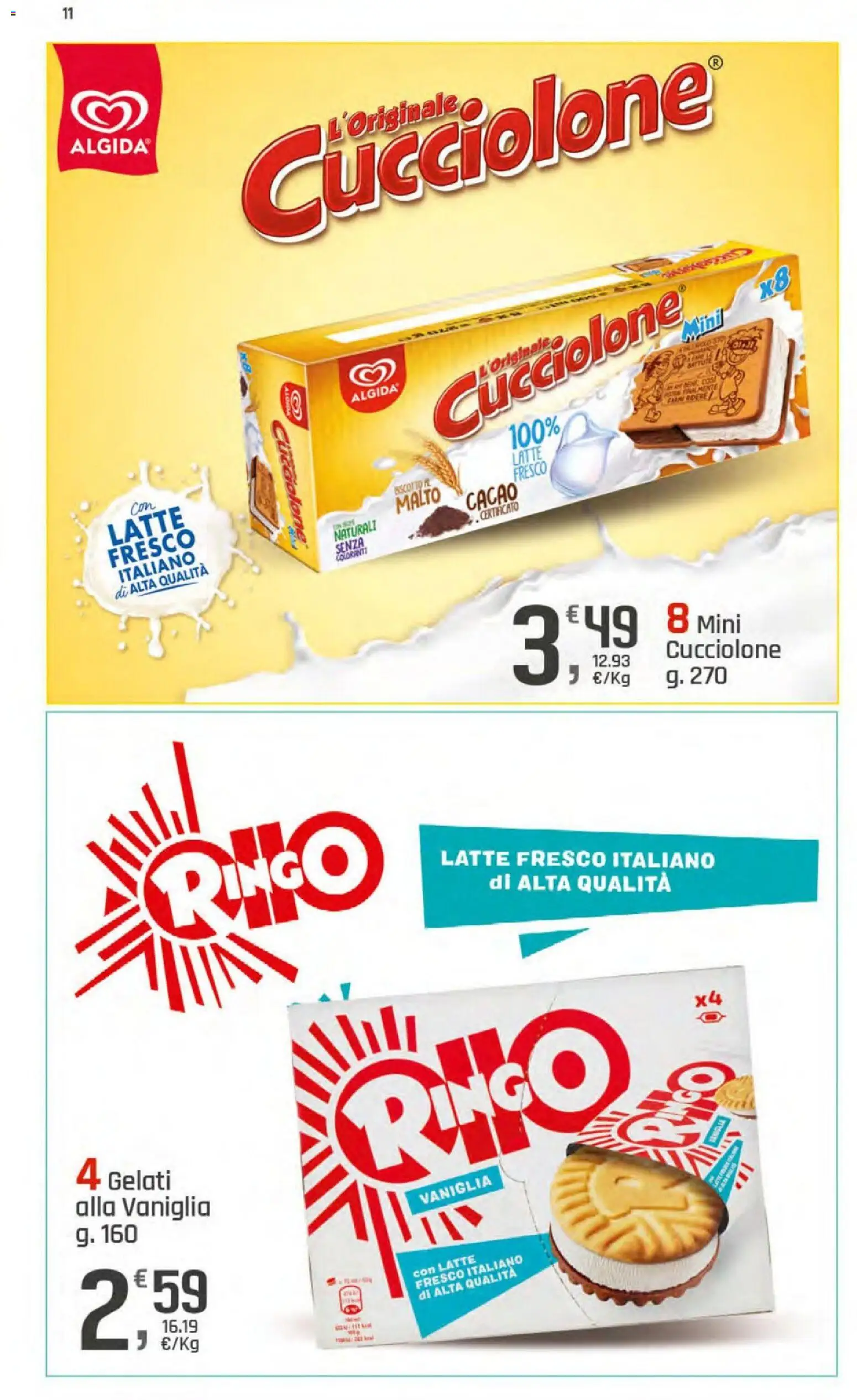 Volantino DOK del 23/07/2026 | Pagina: 11 | Prodotti: Latte, Cacao