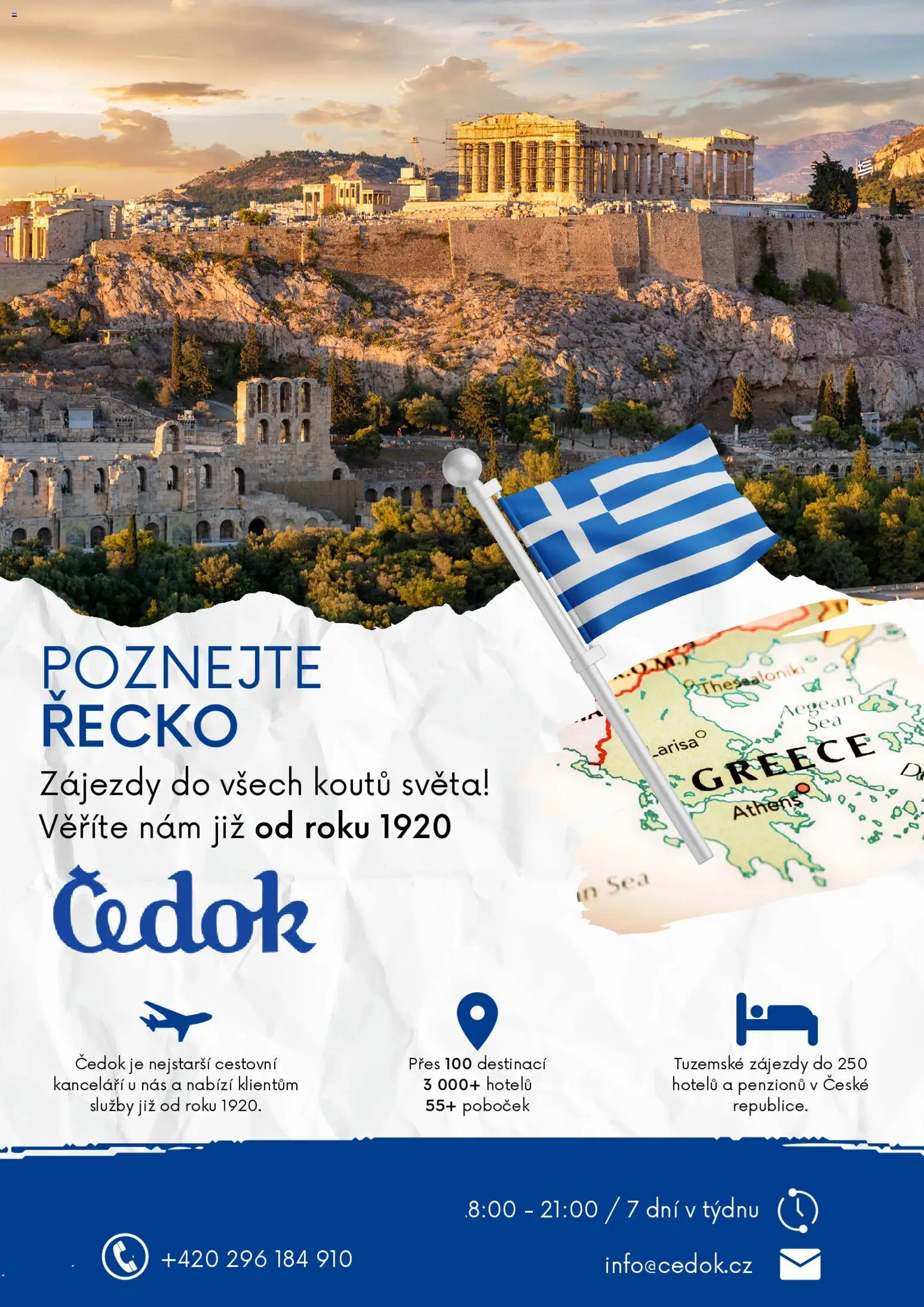 Čedok katalog Řecko od 11.08.2026 | Strana: 1