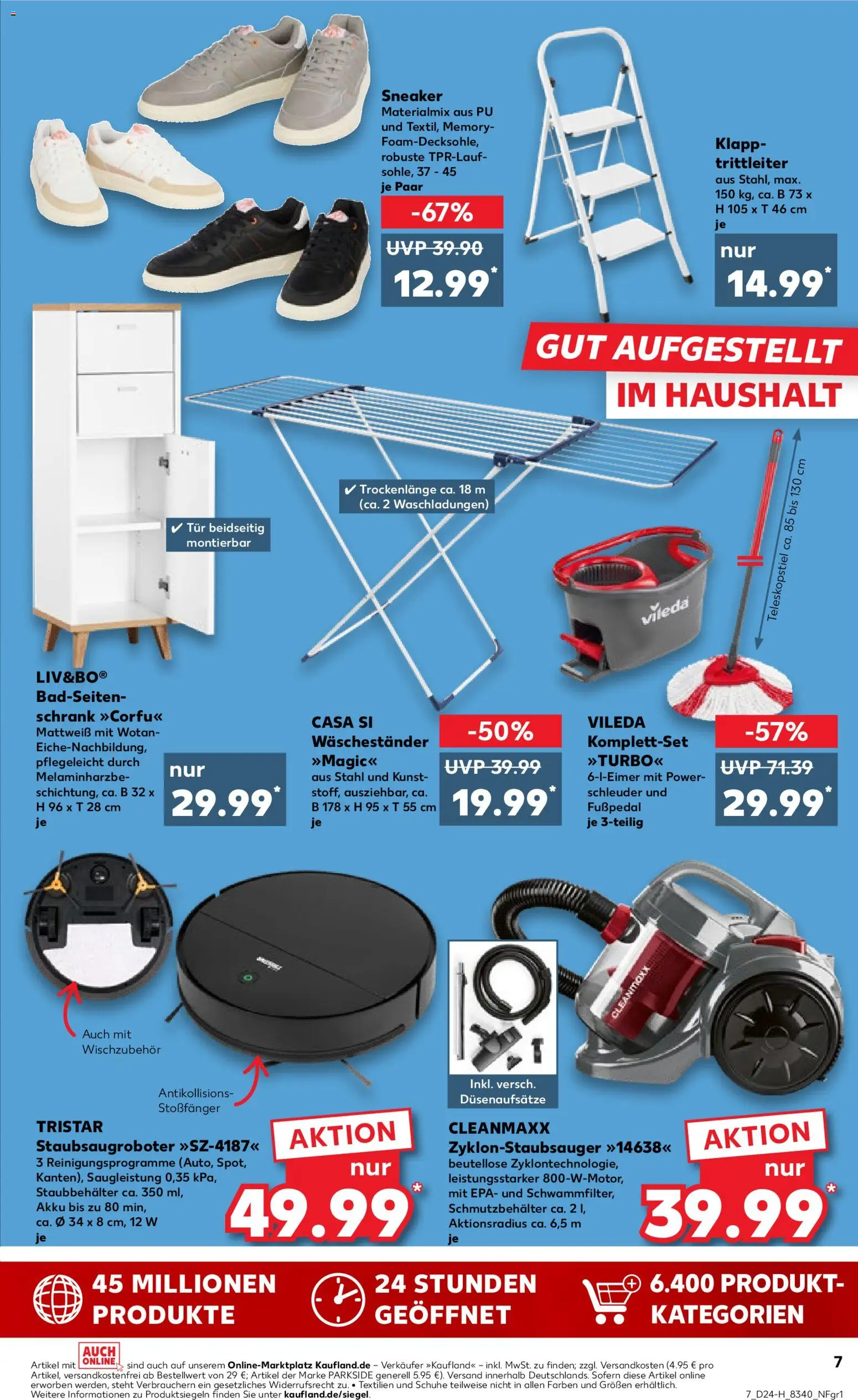 Kaufland Prospekt Rostock – gültig ab 11.06.2026 | Seite: 7 | Produkte: Schrank, Tür, Waschestander