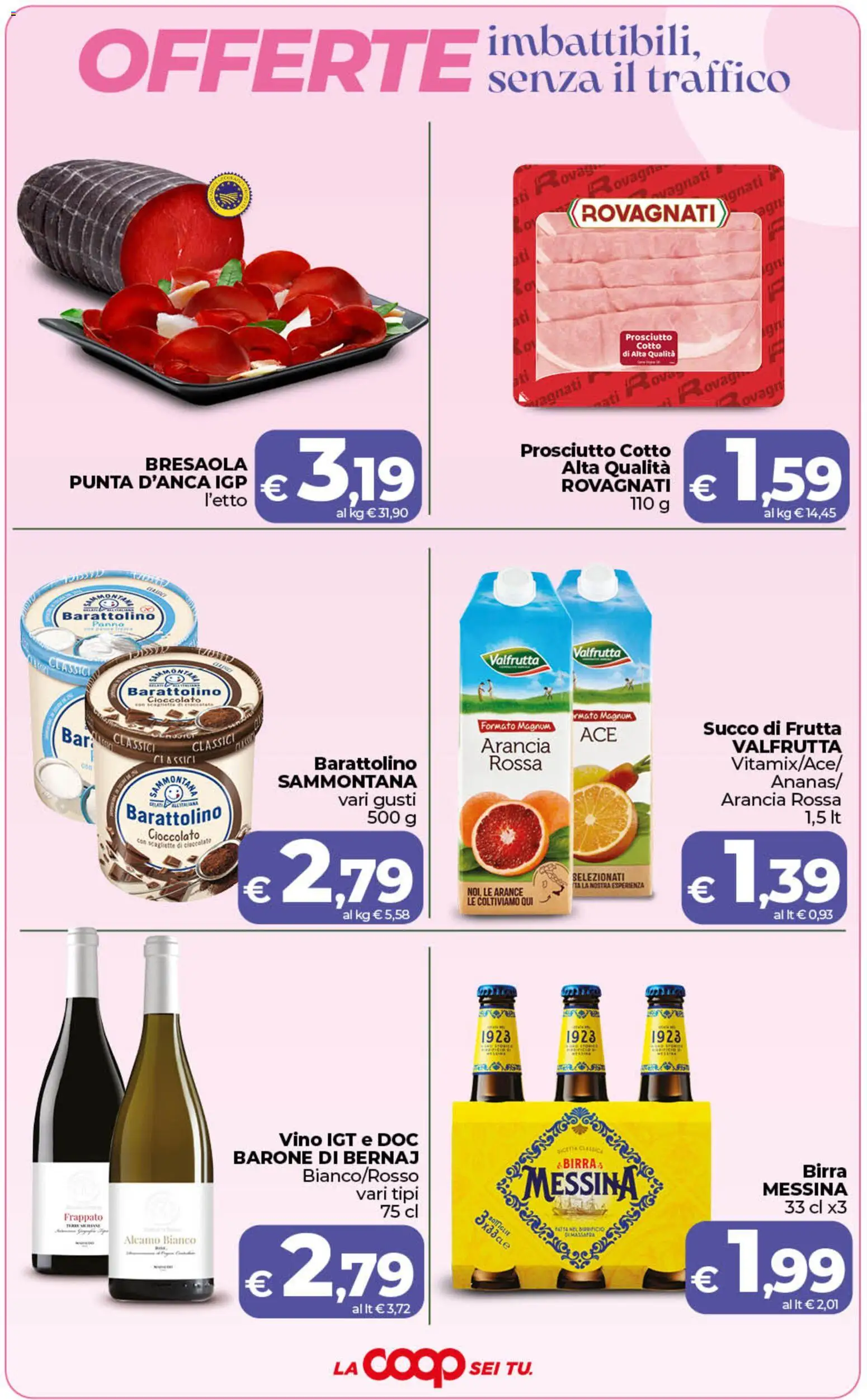 Volantino COOP del 19.05.2026 | Pagina: 3 | Prodotti: Prosciutto Cotto, Birra, Frutta, Arancia