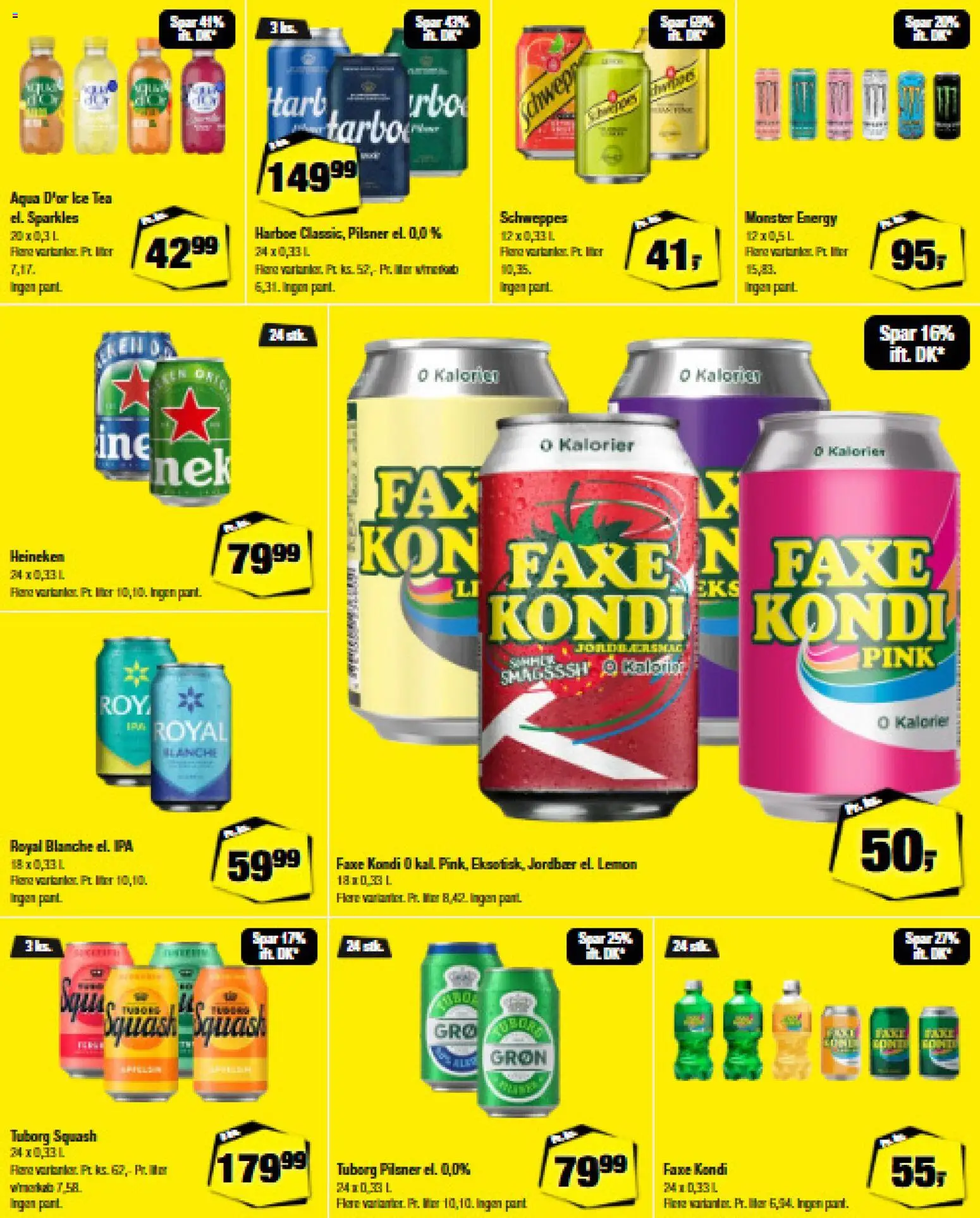 Calle tilbudsavis – gyldig fra 08/07/2026 | Side: 7 | Produkter: Jordbær, Squash, Faxe Kondi, Tuborg Squash