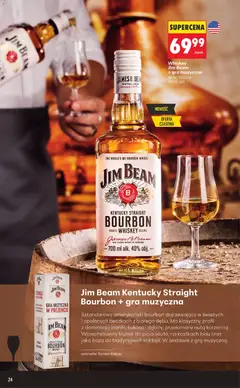 Pogląd oferty "Biedronka gazetka - Czas na toast" - ważna od 07.09.2026 | Strona: 24 | Produkty: Bourbon, Gra, Jim Beam