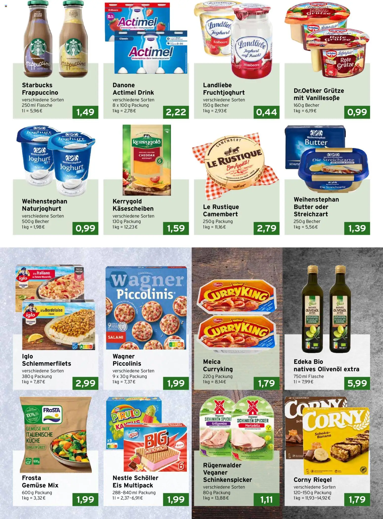 CAP Markt Prospekt – gültig ab 06.07.2026 | Seite: 2 | Produkte: Joghurt, Iglo, Landliebe joghurt, Schinken