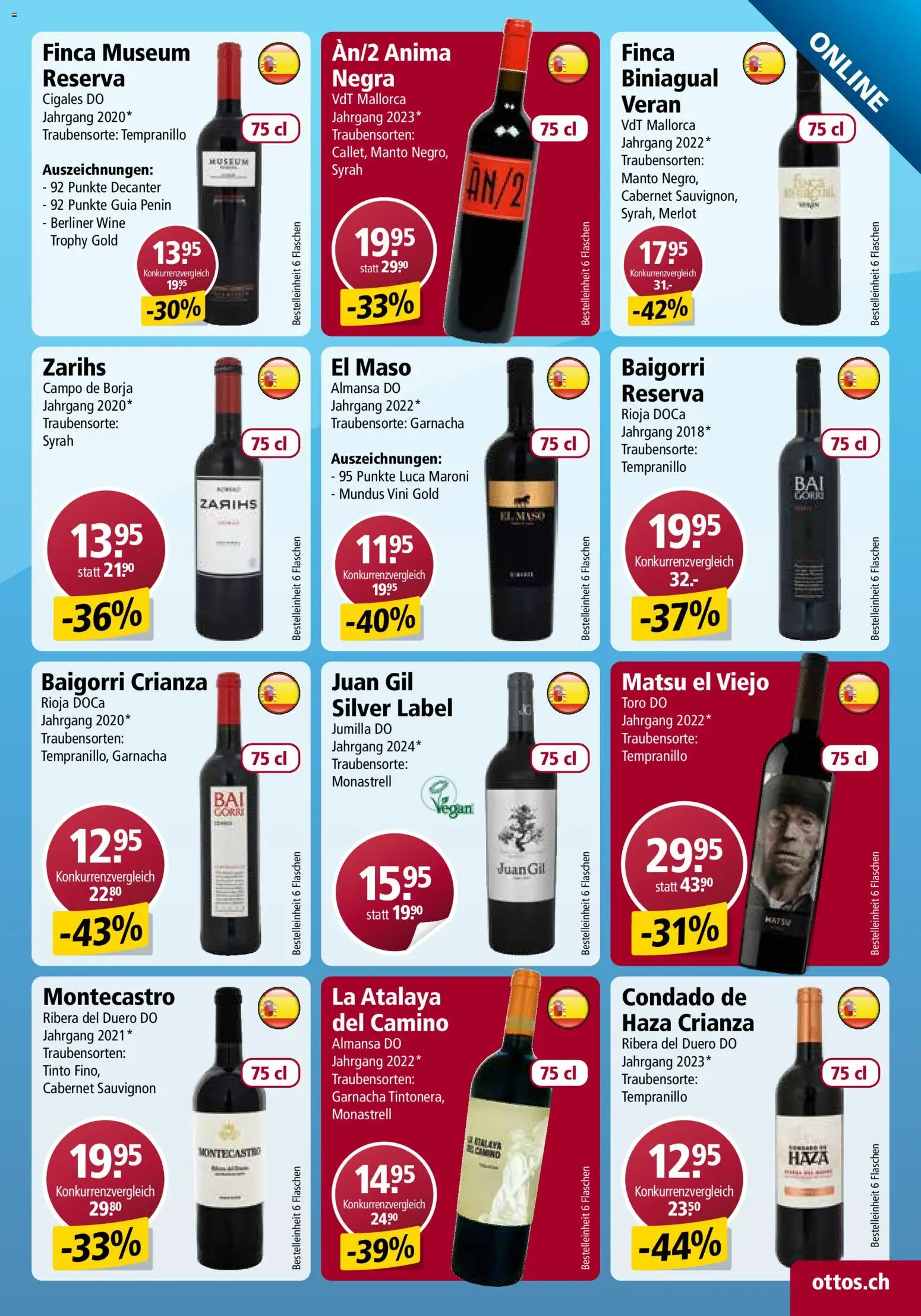 Otto's aktionen Online – gültig ab 10.10.2026 | Seite: 9 | Produkte: Merlot