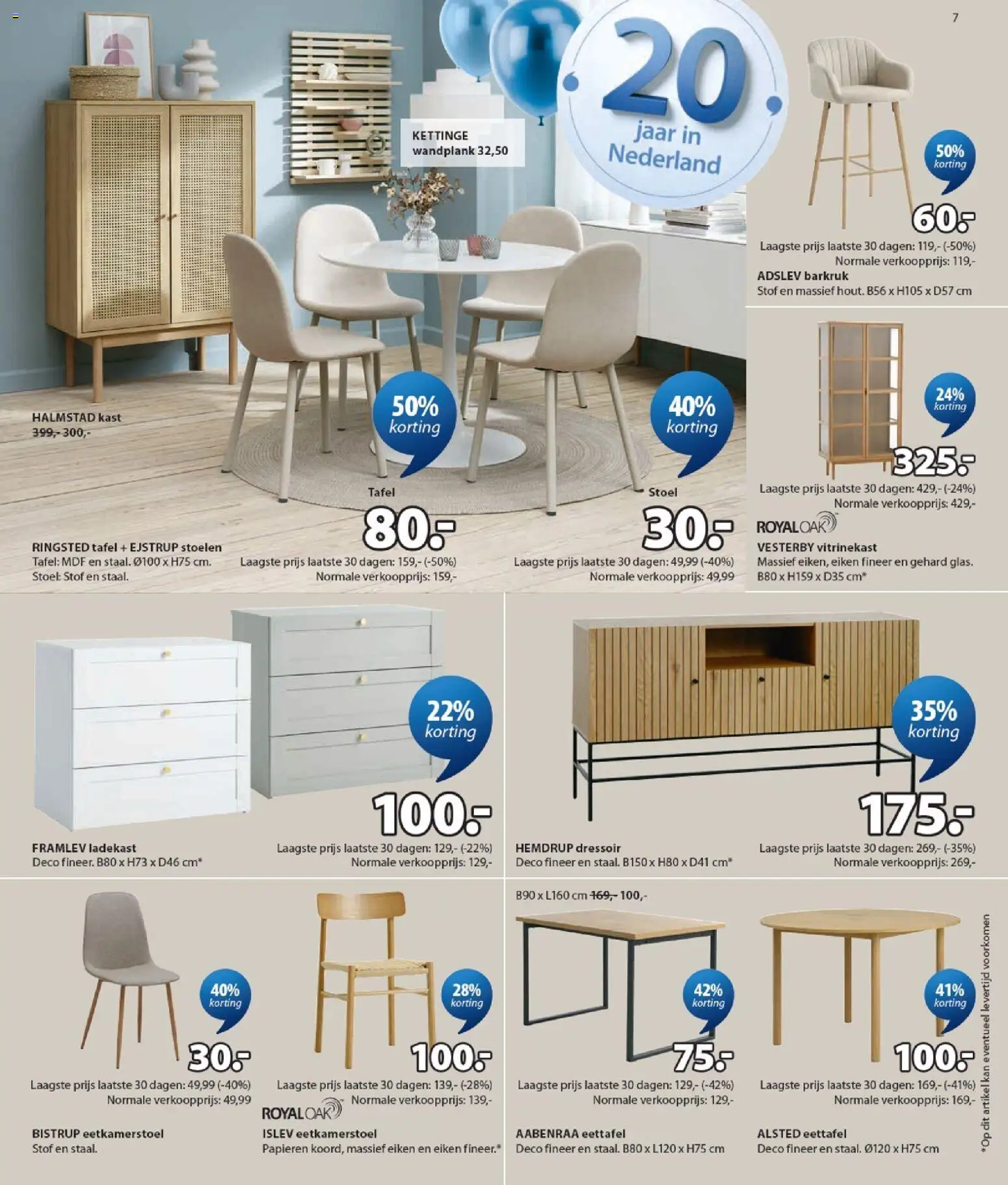 {H1} | Pagina: 7 | Producten: Kan, Tafel, Stoel, Dressoir