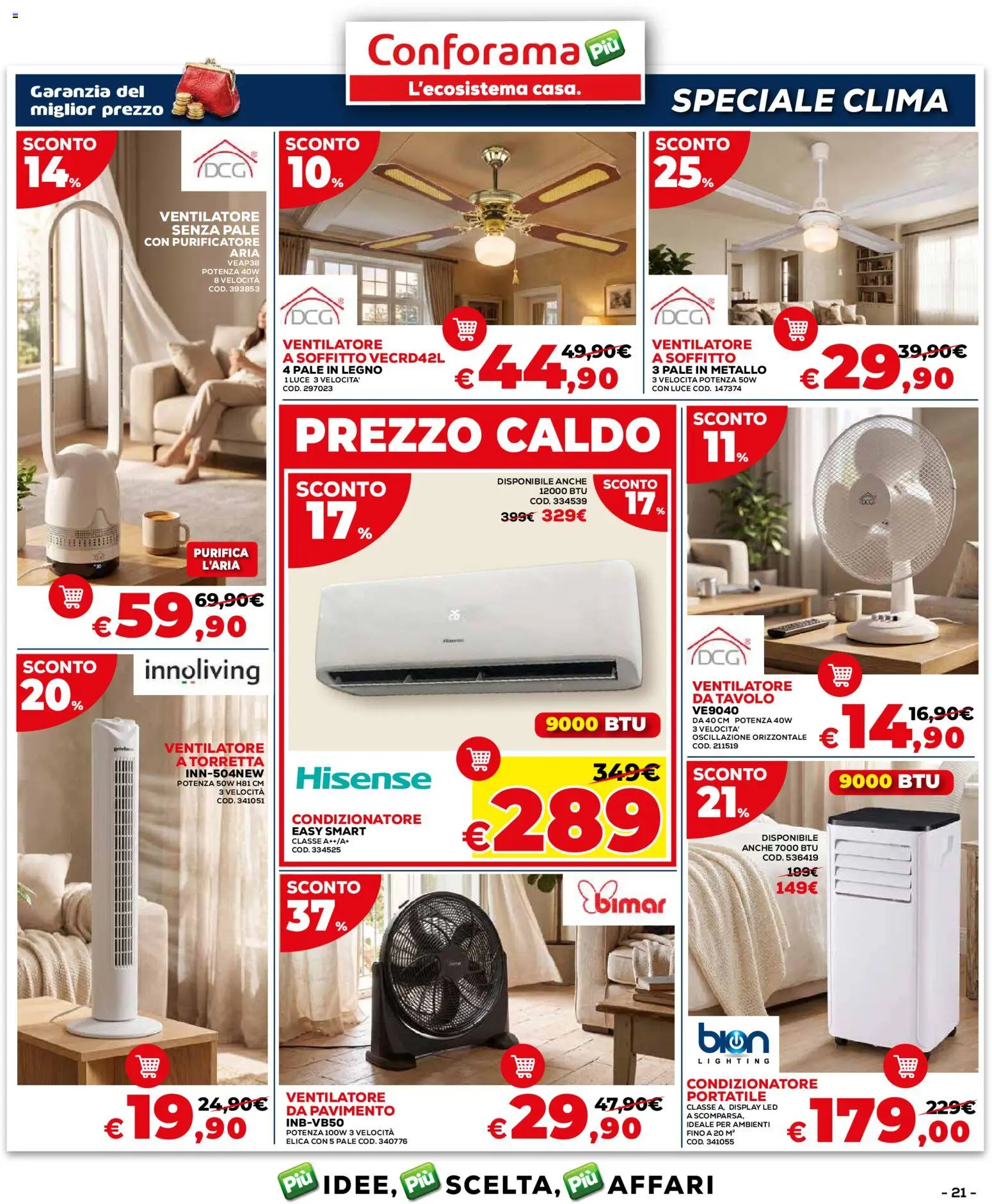 Volantino Conforama del 02/07/2026 | Pagina: 21
