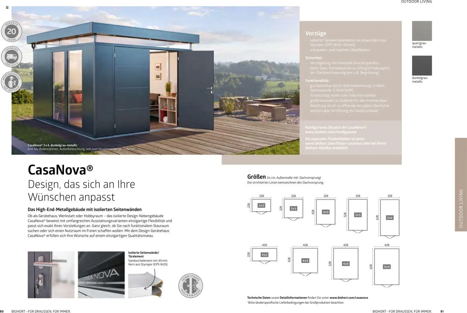 Dehner  Biohort – Metall für Garten & Terrasse gültig ab 05.01.2026 | Seite: 41
