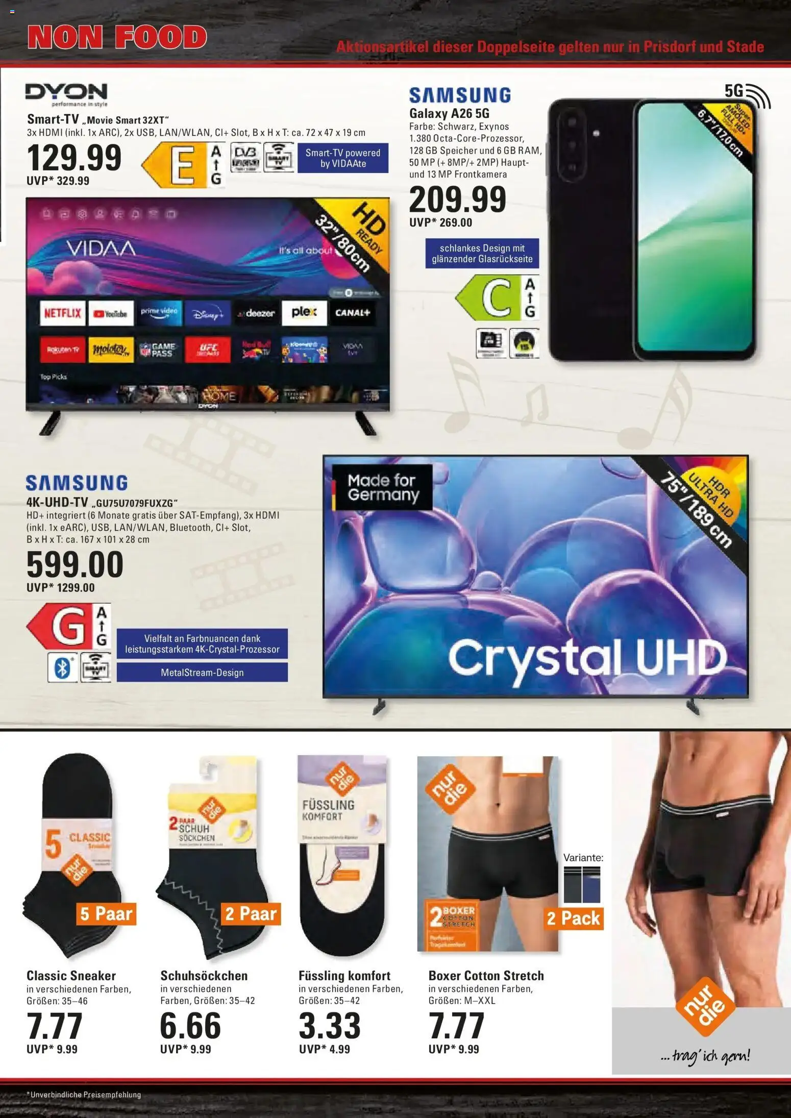 Marktkauf Prospekt Stade	 – gültig ab 04.05.2026 | Seite: 17 | Produkte: Top, Samsung, Boxer, Video