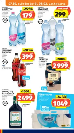 Aldi akciós újság - amely érvényes a következő dátumtól: 2026.07.30. | Oldal: 20