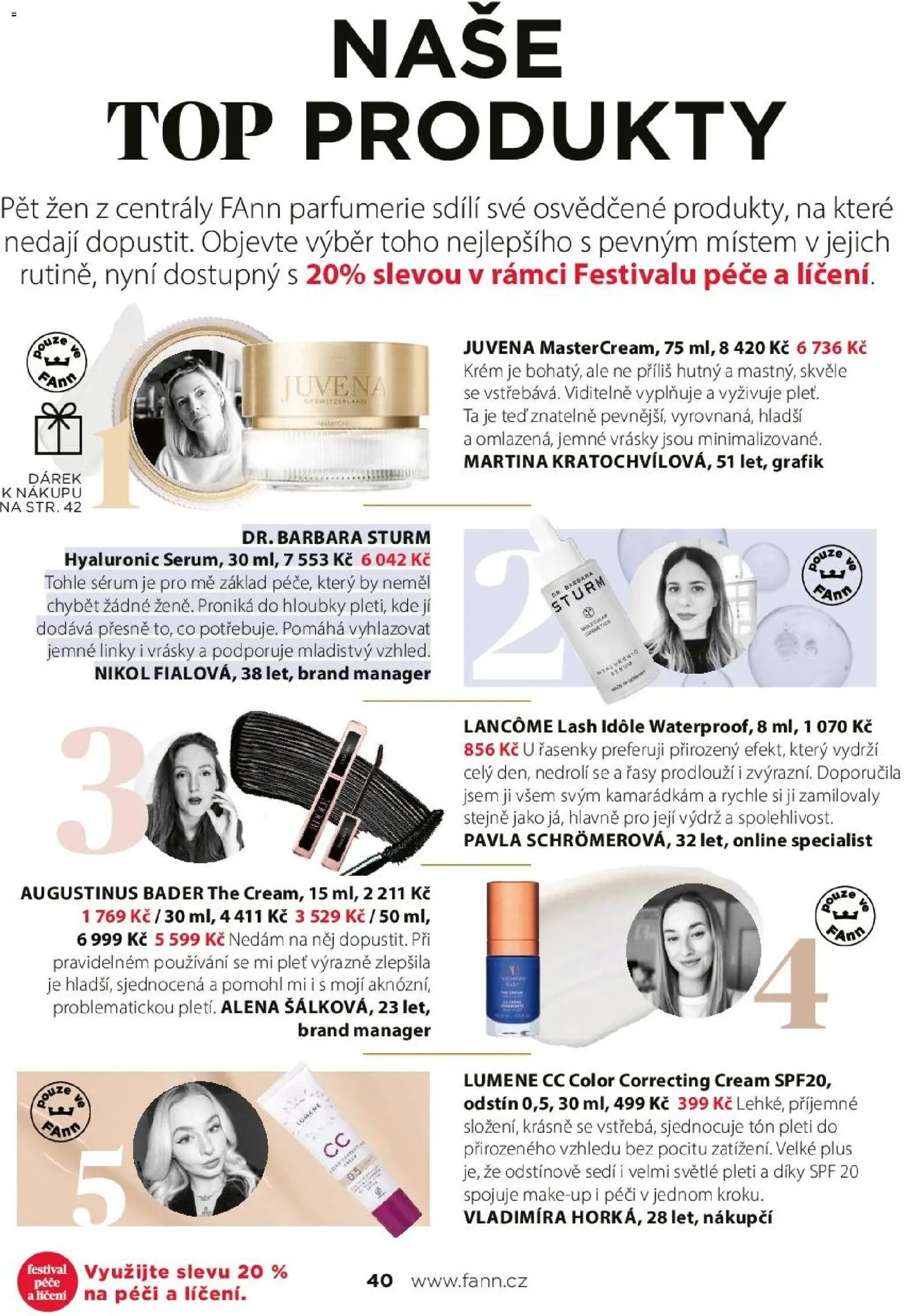 FAnn parfumerie katalog Léto 2026 od 01.06.2026 | Strana: 40