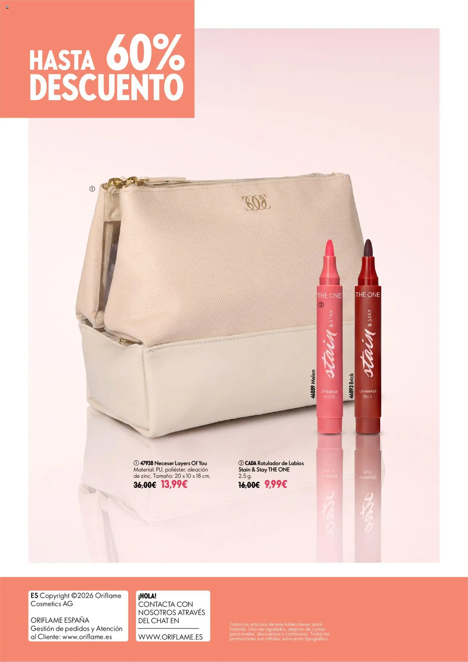 Oriflame Folleto de Rebajas C12 │ válido desde el 26/08/2026 | Página: 9 | Productos: Melón, Neceser