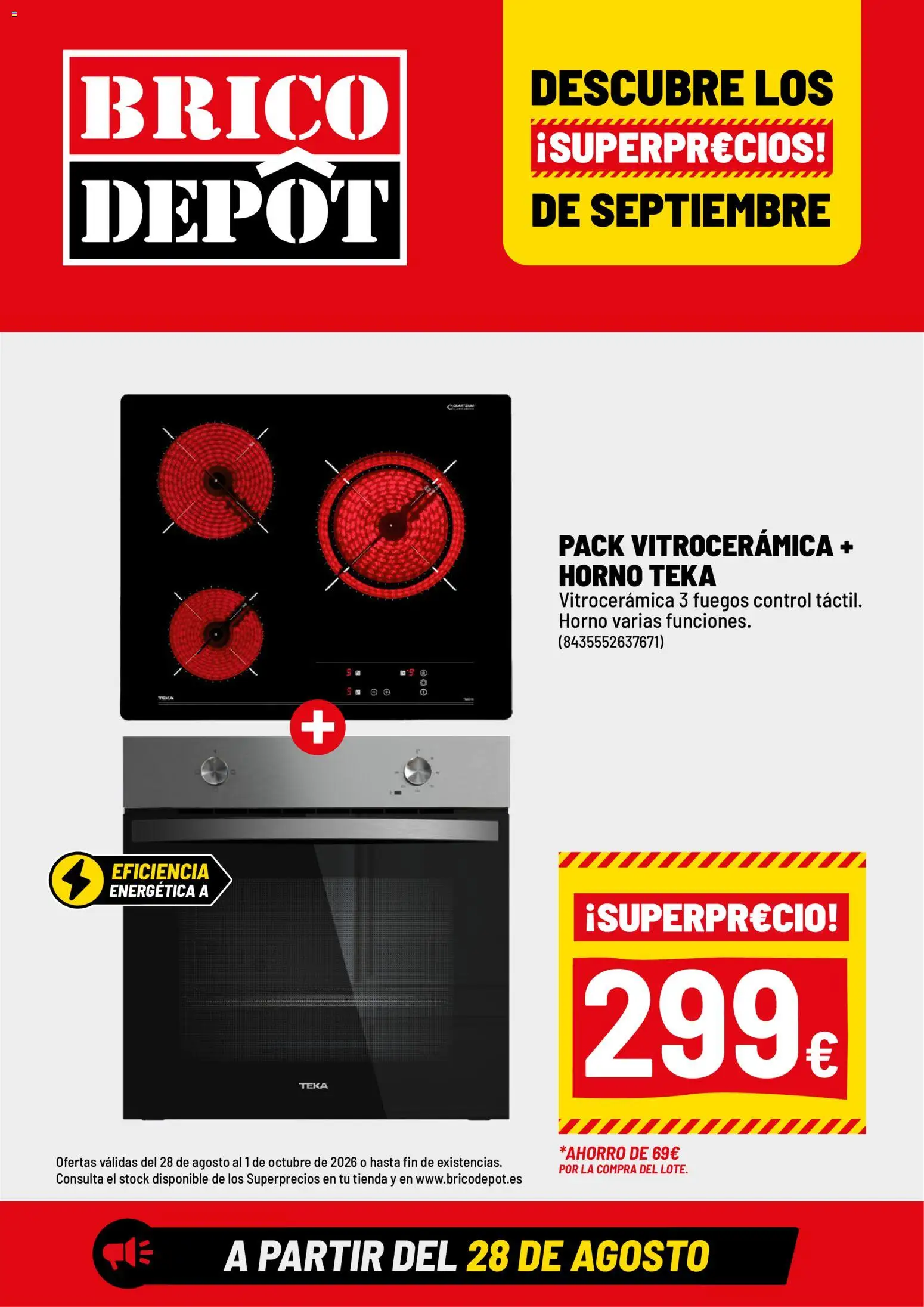 Brico Depôt folleto │ válido desde el 28/08/2026 | Página: 1