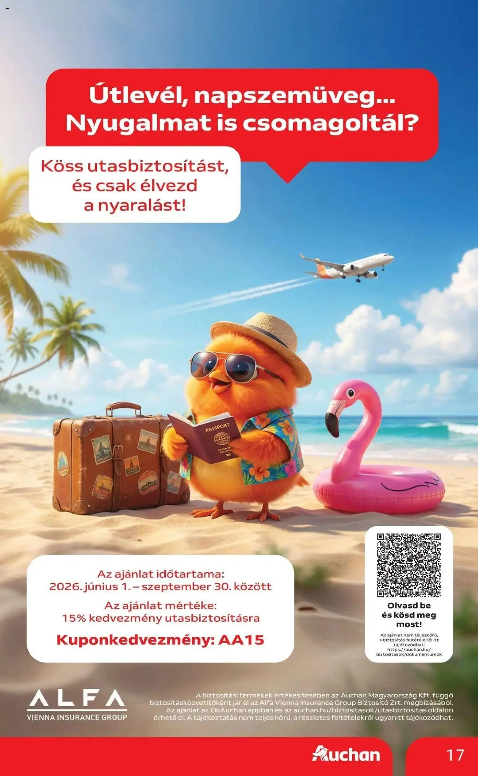 Auchan akciós ujság - amely érvényes a következő dátumtól: 2026.07.16. | Oldal: 17 | Termékek: Napszemüveg