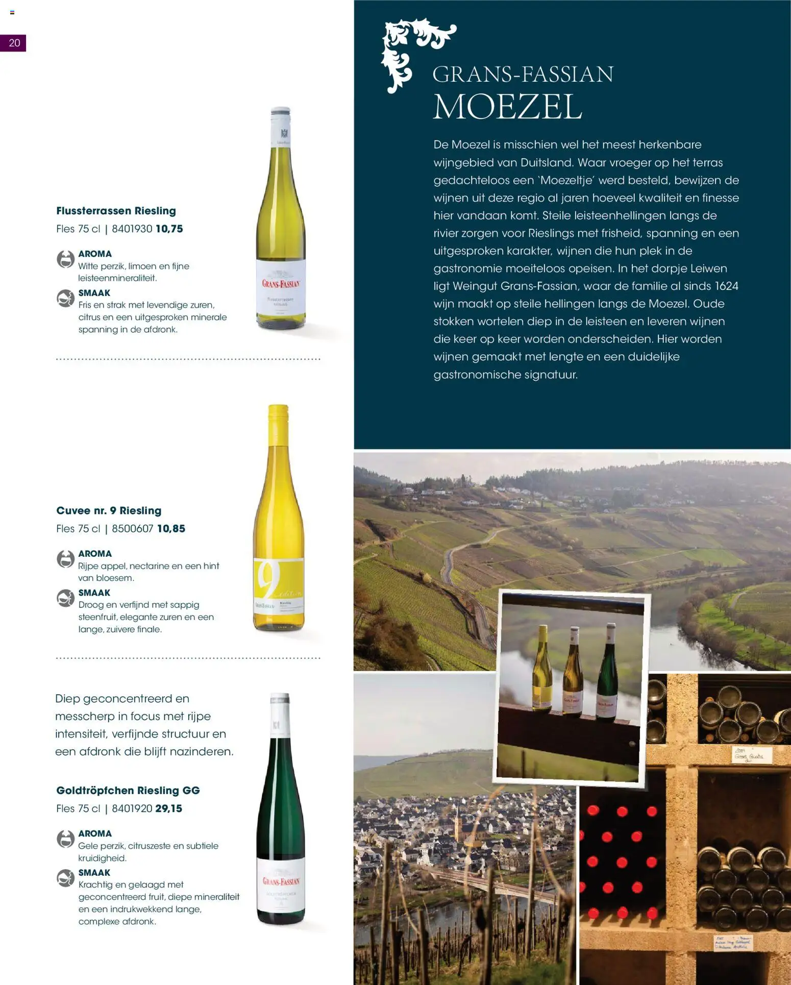 {H1} | Pagina: 20 | Producten: Limoen, Wortelen, Wijn, Fles