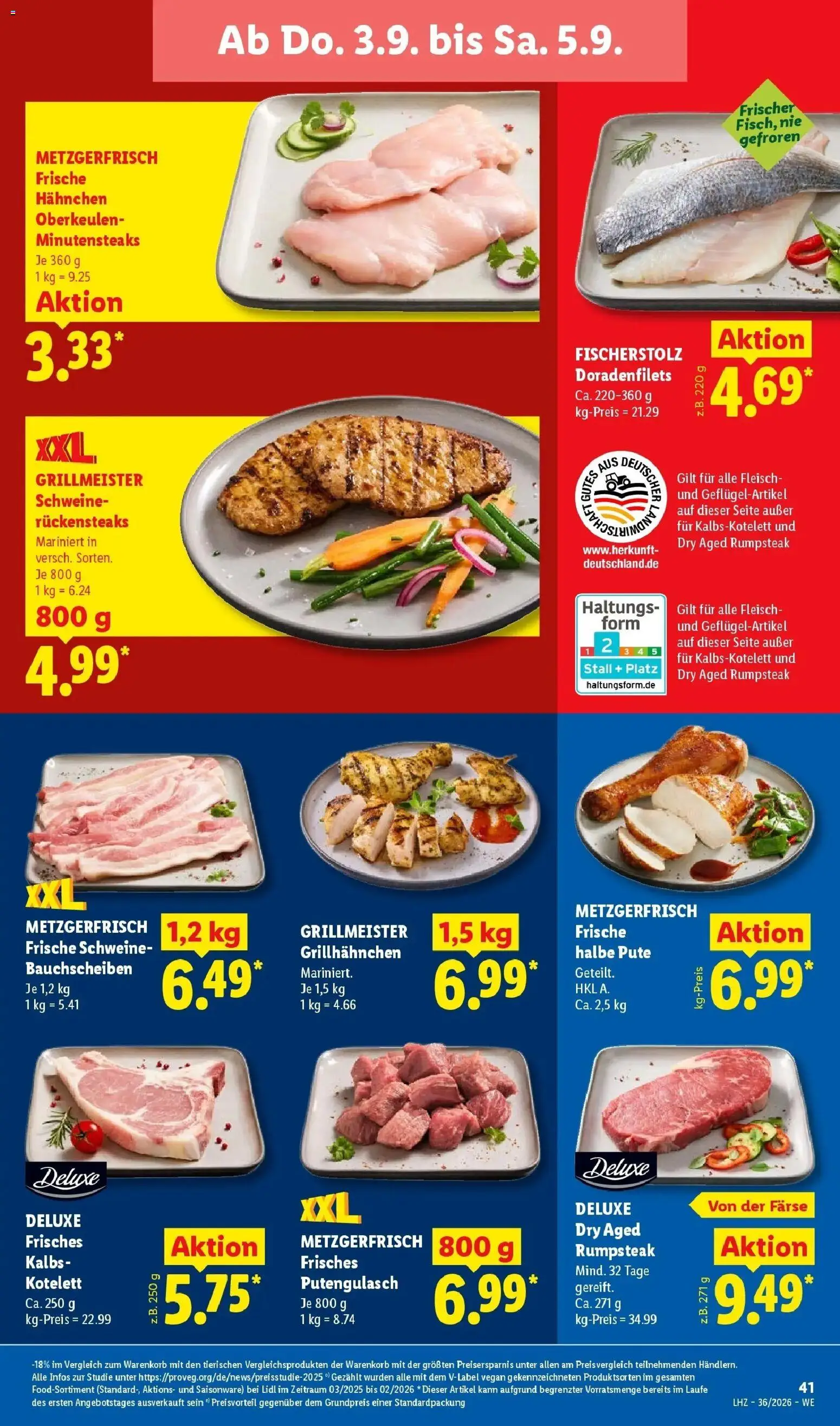 Lidl Prospekt Künzell (ab 31.08.2026) zum Blättern » Angebote | Seite: 65 | Produkte: Rumpsteak, Pute, Lutscher, Fleisch
