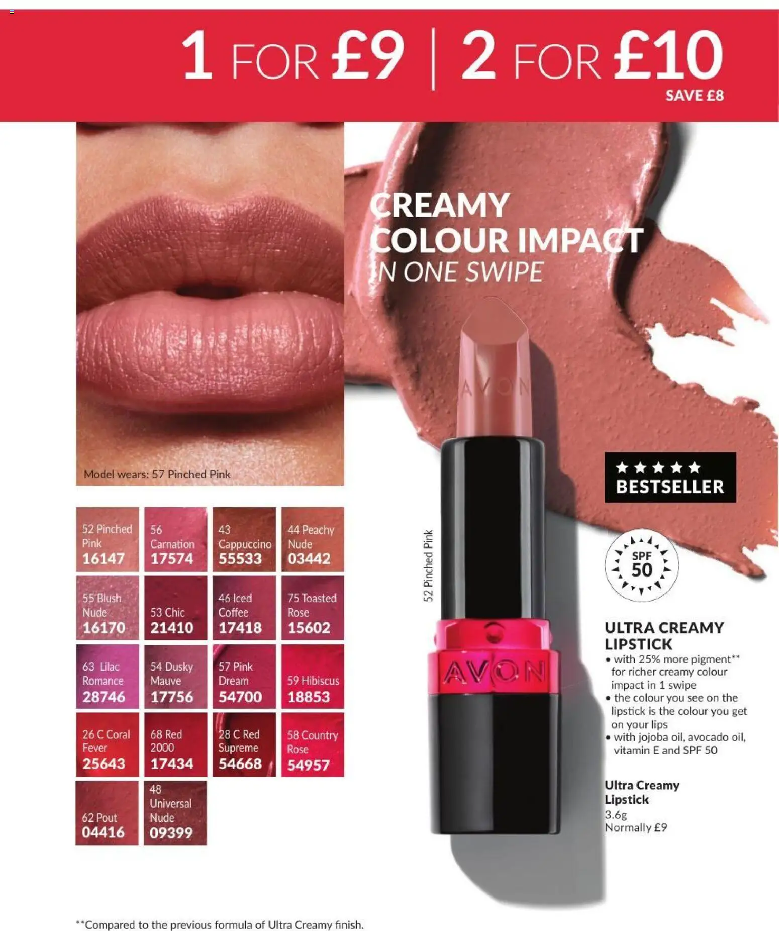 {H1} | Page: 36 | Products: Lipstick, Cappuccino, Accessoires tir à l’Arc, Coffee