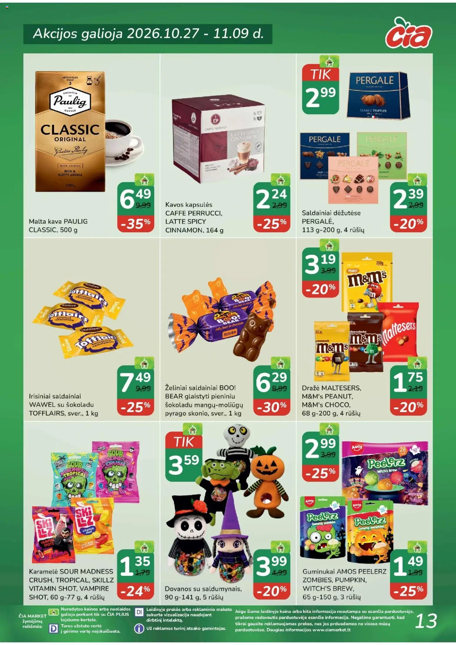 ČIA MARKET akcijos nuo 2026.10.27 | Puslapis: 13