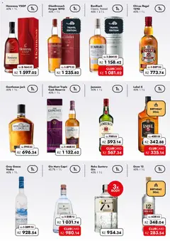 Náhled letáku Travel Free leták od 15.05.2026 | Strana: 2 | Produkty: Jameson, Ouzo, Sherry, Hennessy