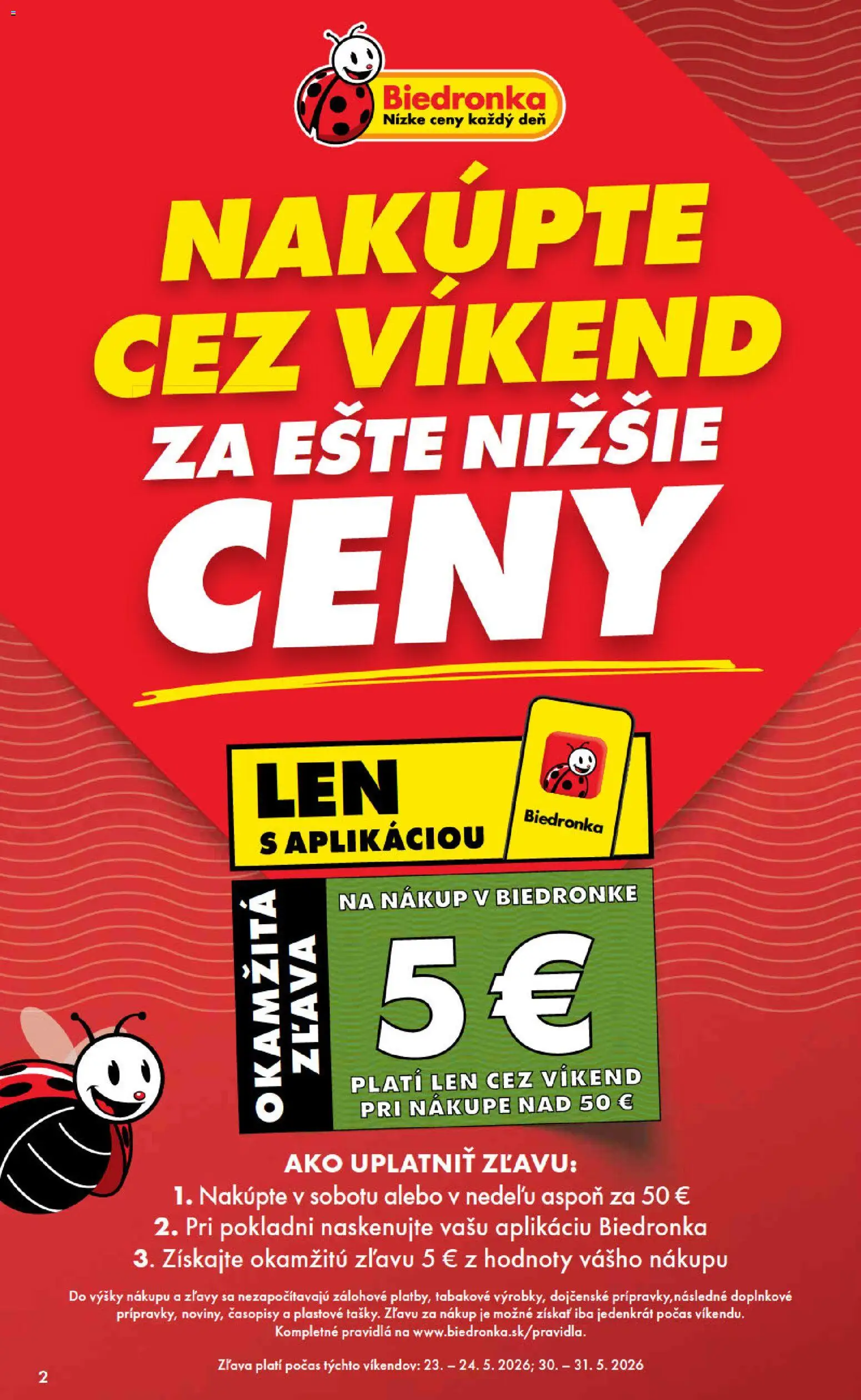 Nové Biedronka akcie – leták je platný od 21.05.2026 | Strana: 2