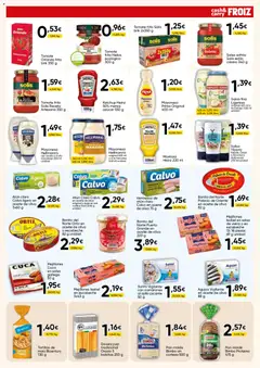 Vista previa Froiz - Folleto Cash válido desde el 07/07/2026 | Página: 3 | Productos: Mejillones escabeche, Aceite, Pan, Οθόνη προβολής