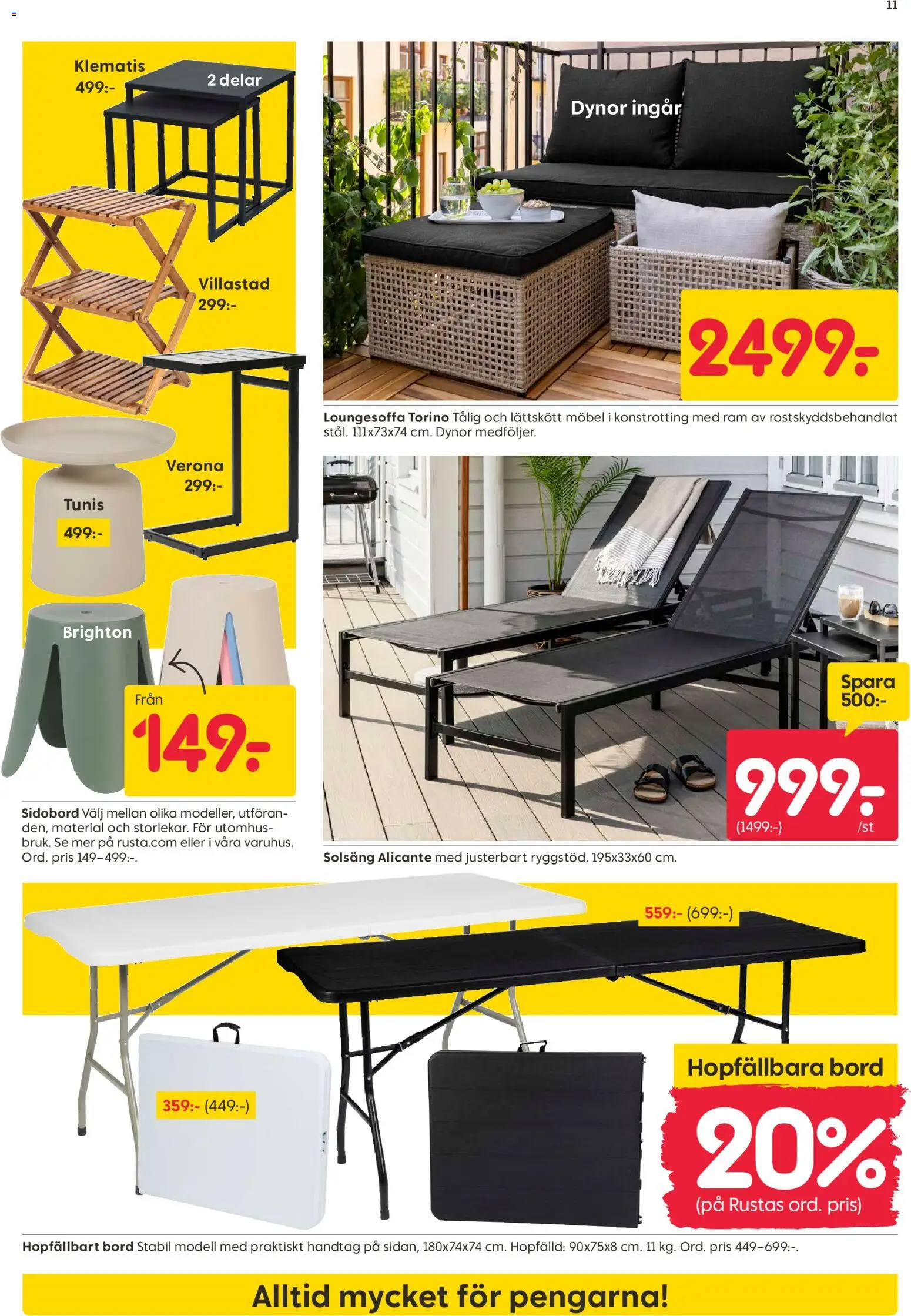 Rusta reklamblad aktuell från 25.05.2026 | Sida: 11