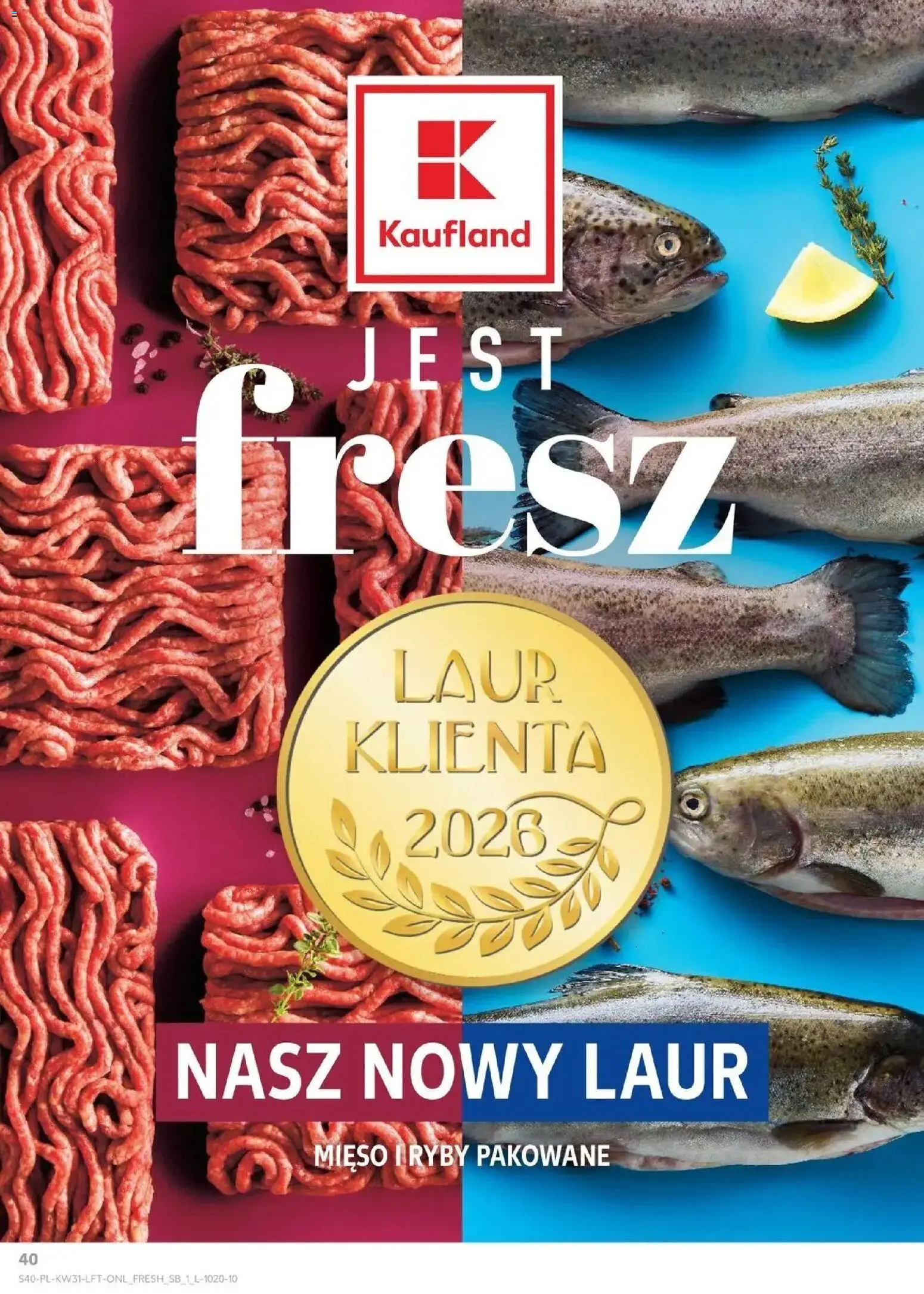 Kaufland gazetka od 30.07.2026 | Strona: 40 | Produkty: Mięso, Ryby