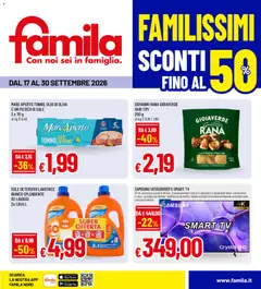 Anteprima del volantino Famila volantino valido a partire dal 17/09/2026