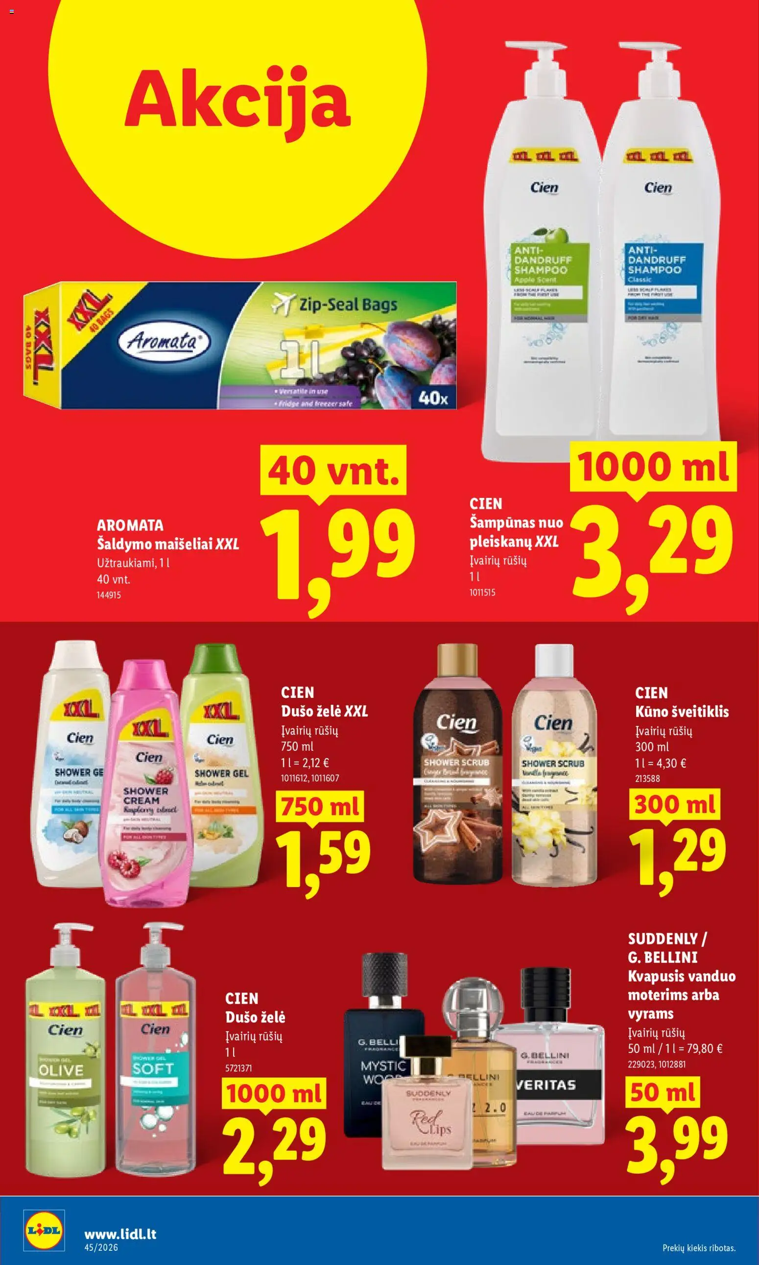 LIDL akcijos nuo 2026.11.02 | Puslapis: 16