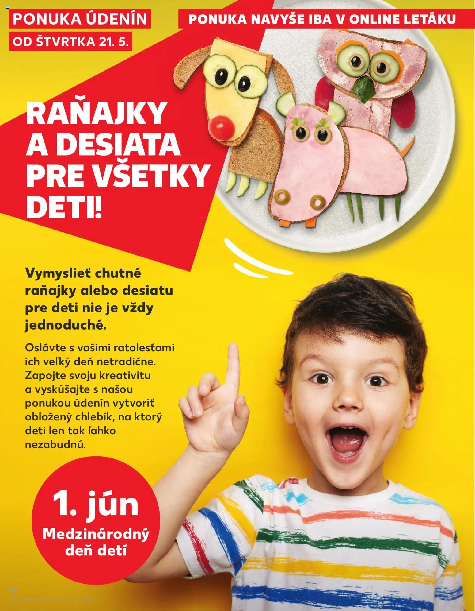 Kaufland SK akciós ujság - amely érvényes a következő dátumtól: 21.05.2026 | Oldal: 18