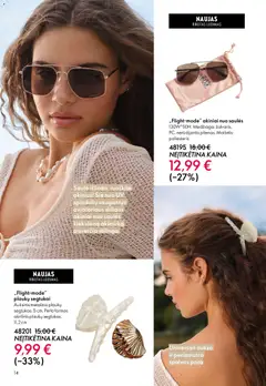 Oriflame leidinys galioja nuo 03.06.2026 | Puslapis: 14 | Prekių: Akiniai nuo saulės, Akiniai