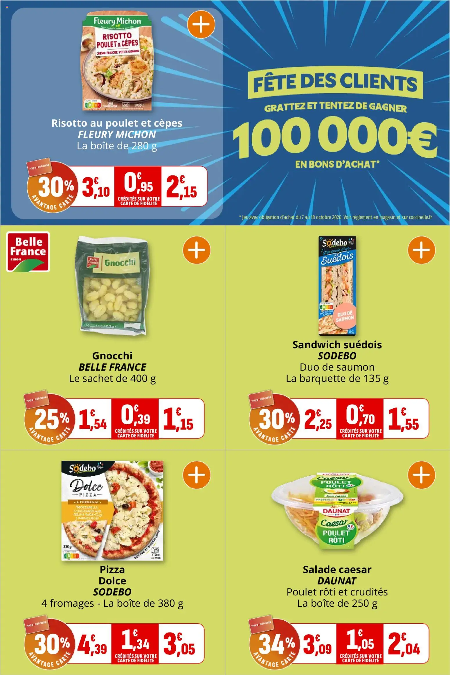 {H1} | Page: 9 | Produits: Salade, Poulet rôti, Oignons, Crème
