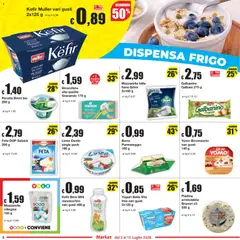 Anteprima del volantino Sì con Te volantino Market valido a partire dal 02/07/2026 | Pagina: 8 | Prodotti: Burro, Agrumi, Piadina, Stracchino