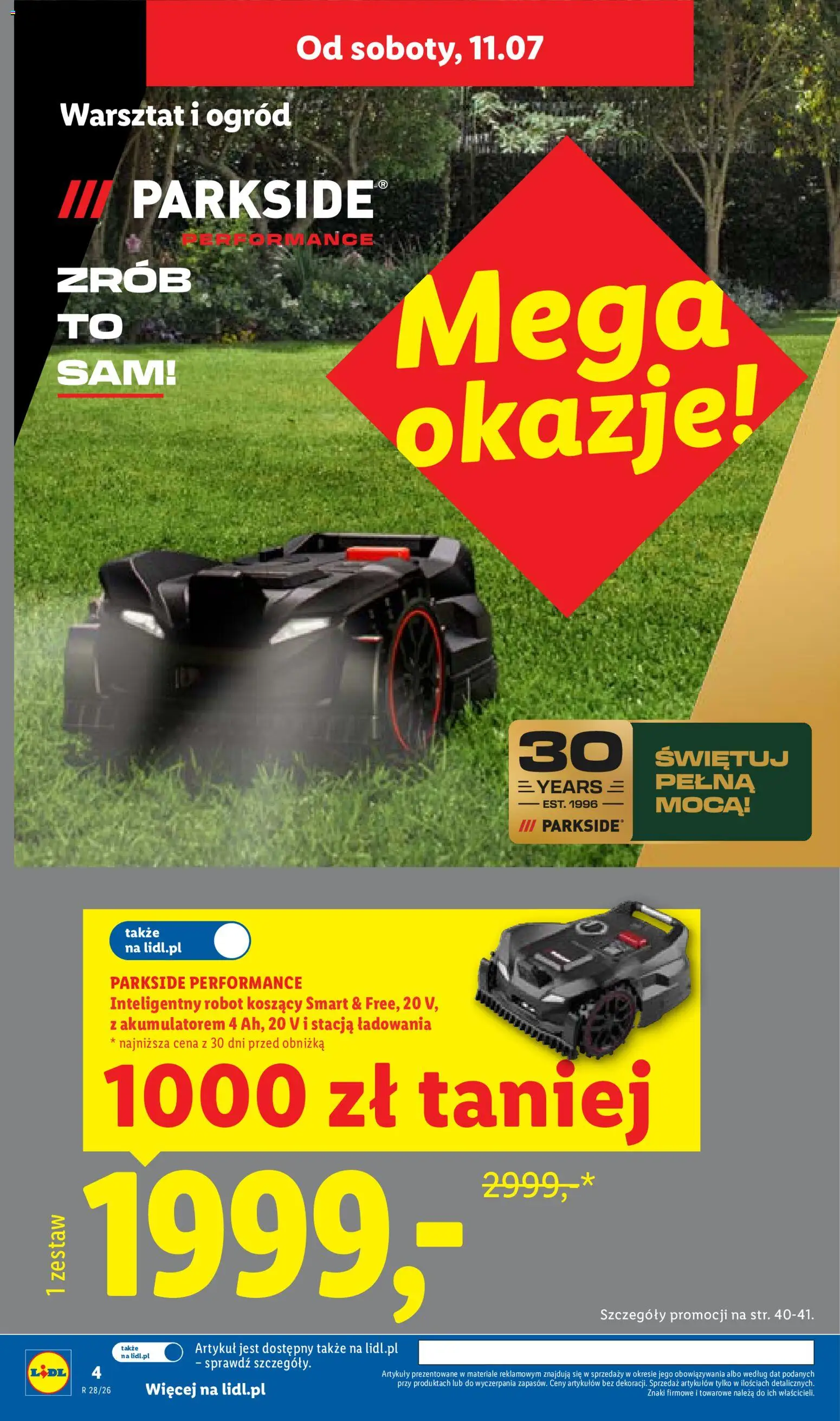Lidl Katalog od 06.07.2026 | Strona: 4 | Produkty: Robot