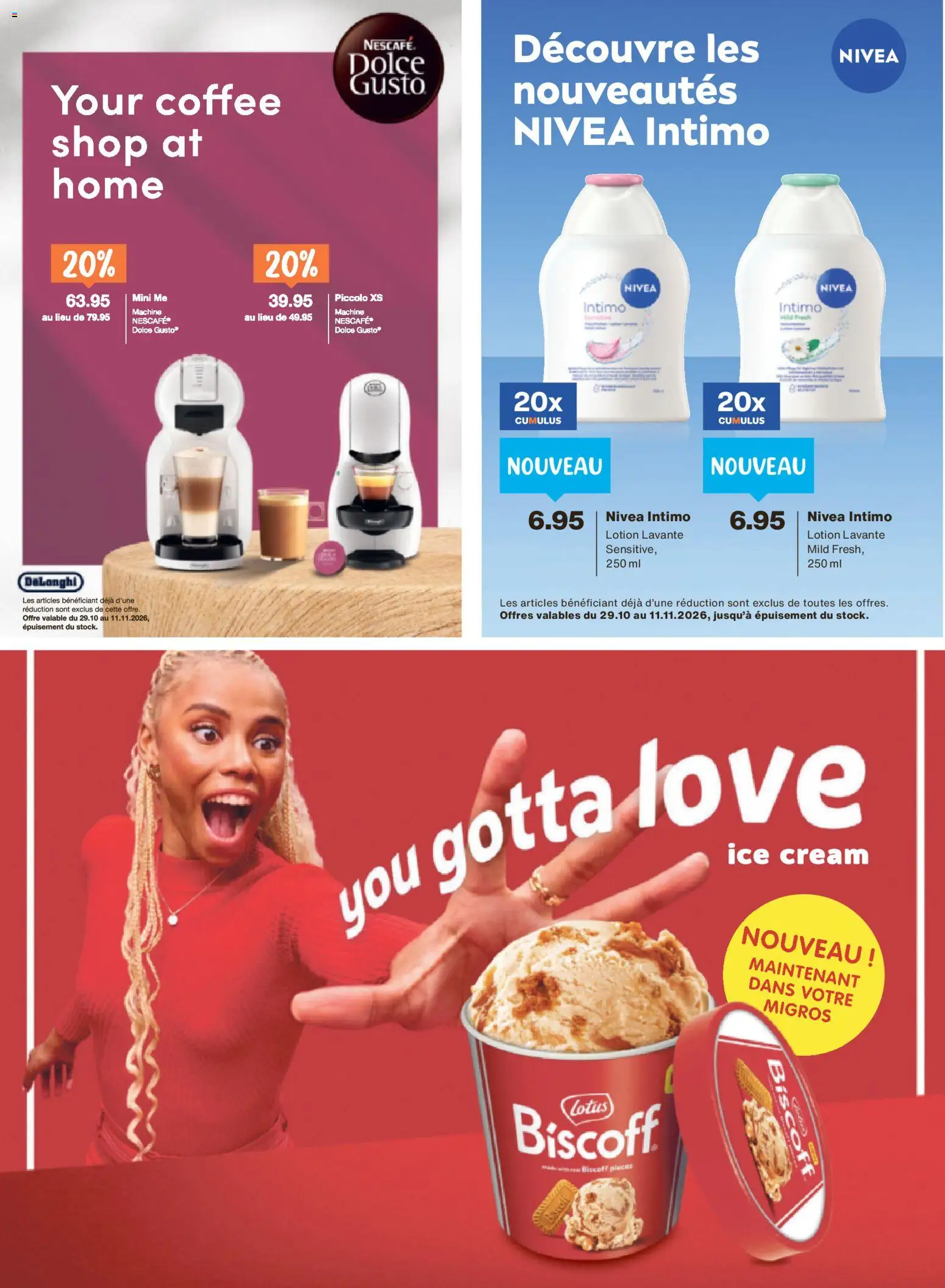 Migros aktionen Magazine FR – gültig ab 29.10.2026 | Seite: 70