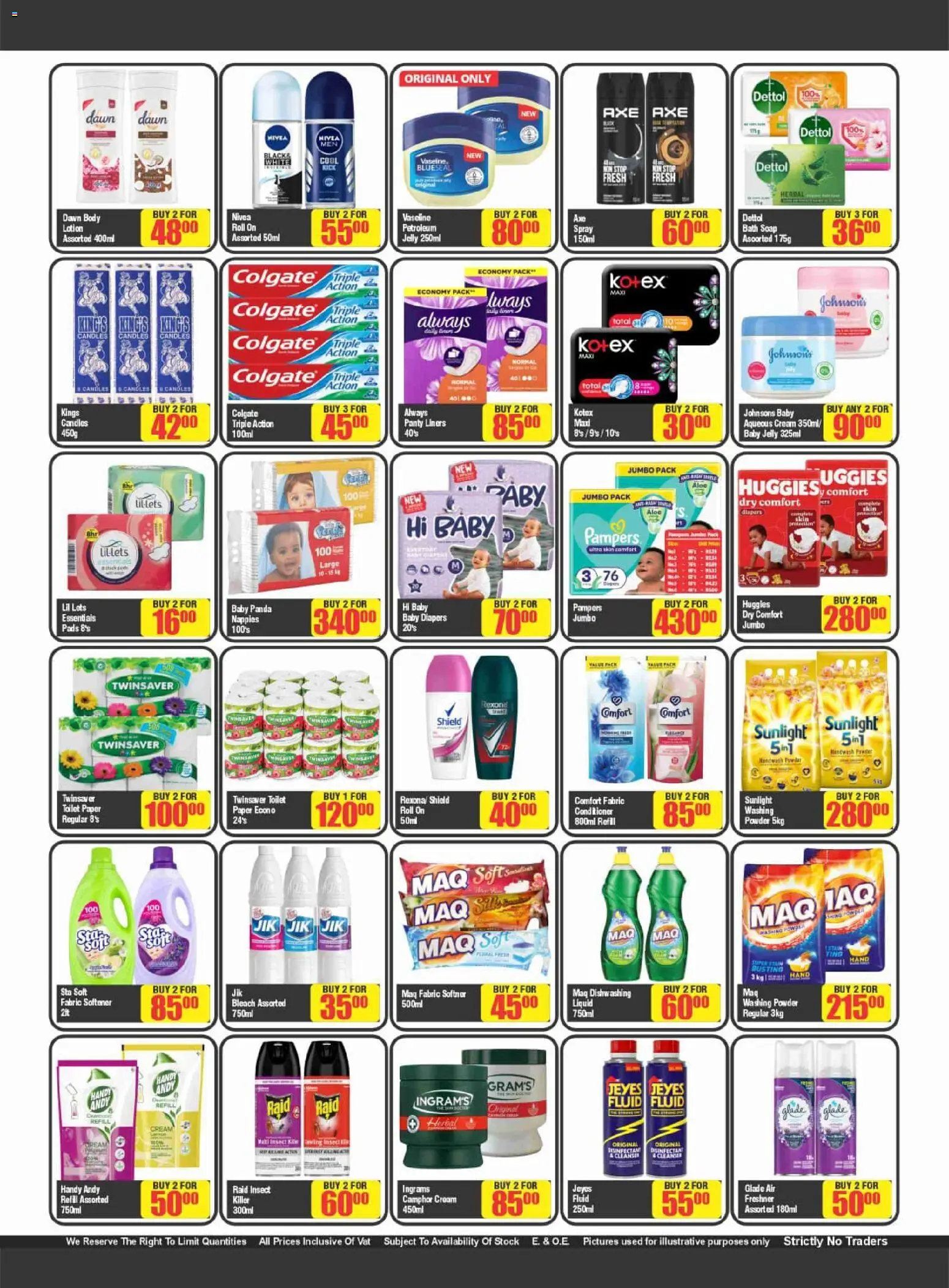 New Big Save catalogue – valid from 24/07/2026 | Page: 6 | Products: Diapers, Baby diapers, Cream, Nappies