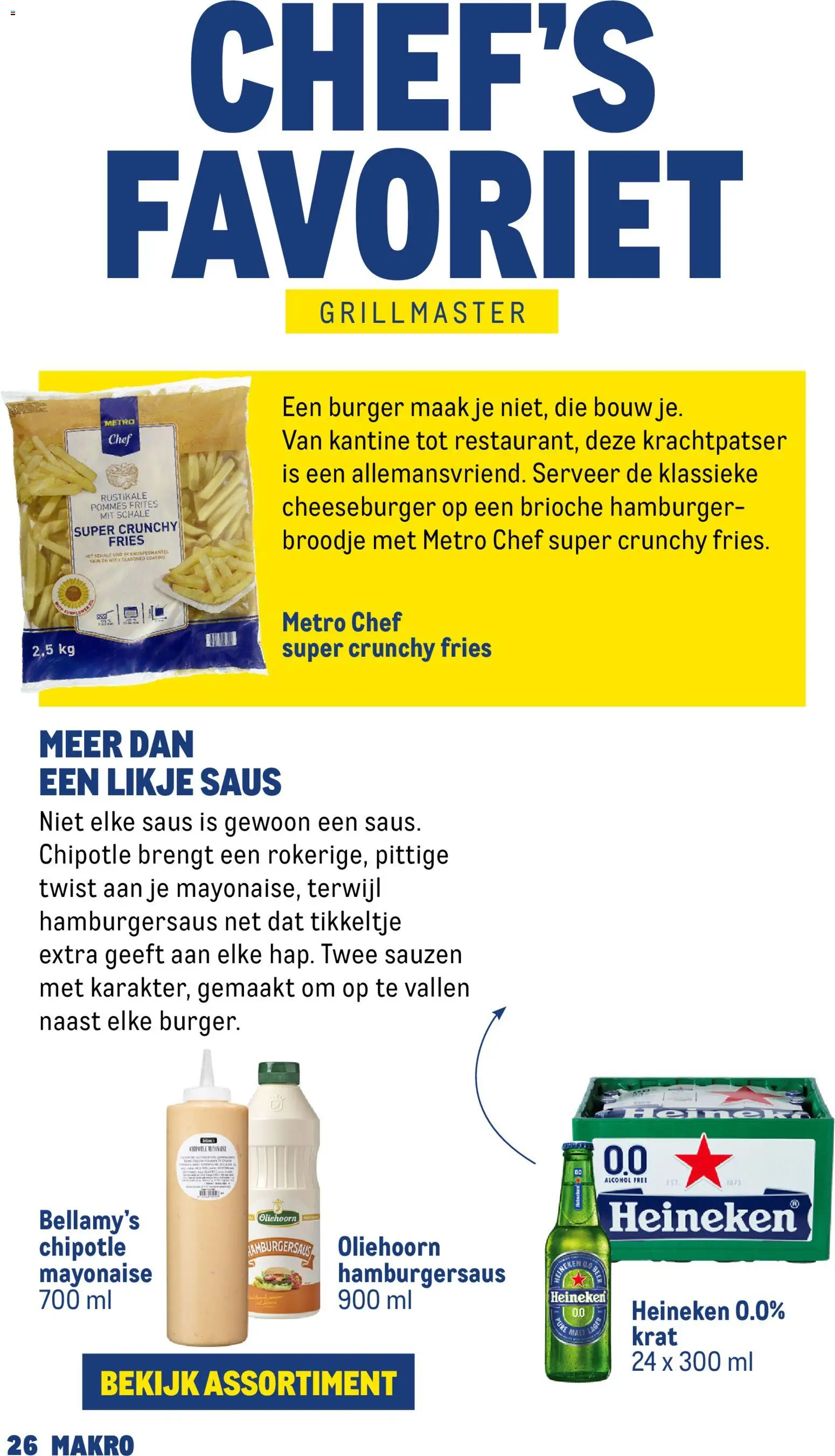 {H1} | Pagina: 26 | Producten: Hamburger, Brioche, Mayonaise, Alcohol