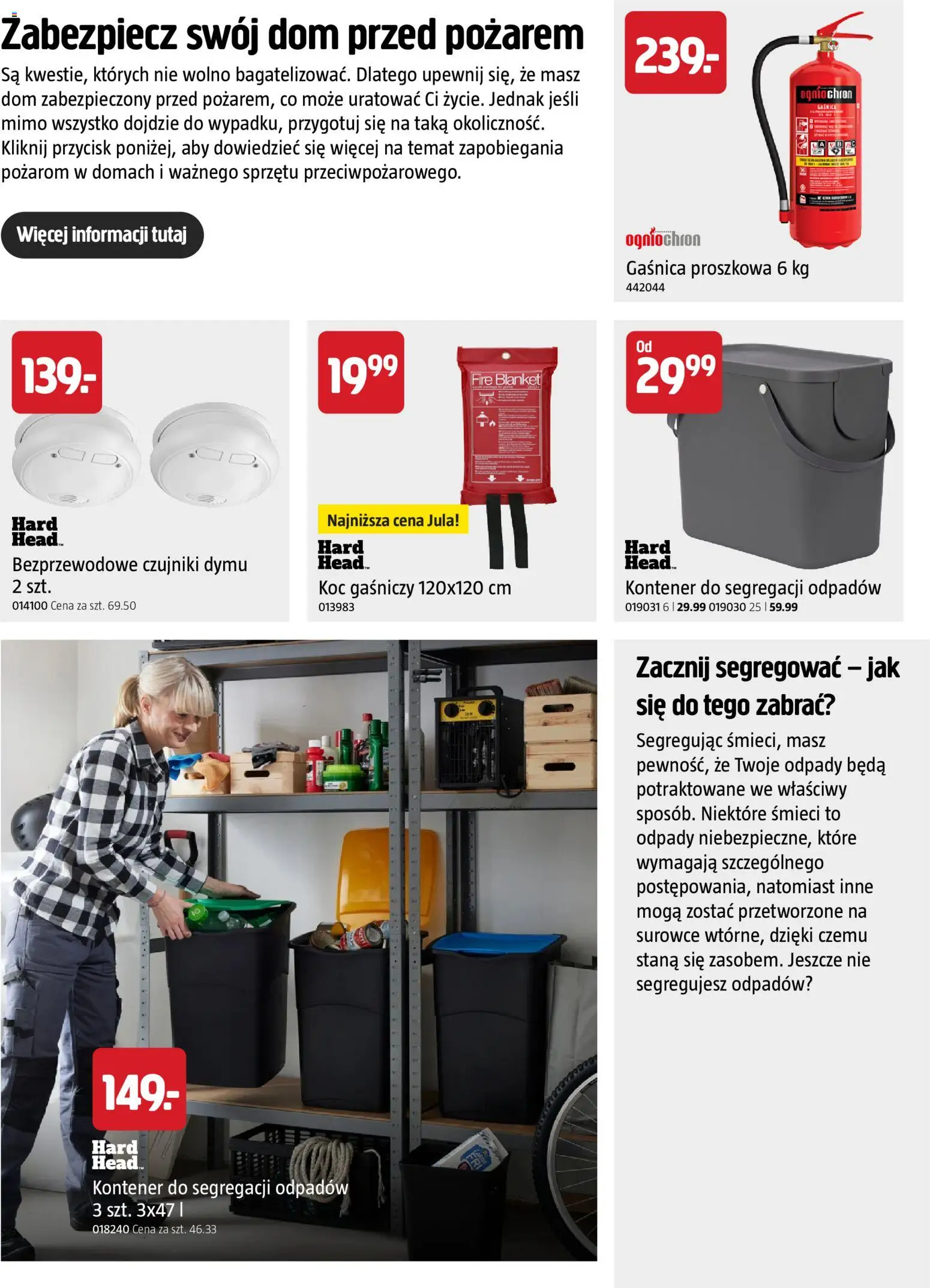 Jula gazetka - Zorganizuj całe Święta w niskich cenach od 22.10.2026 | Strona: 29 | Produkty: Gaśnica, Koc