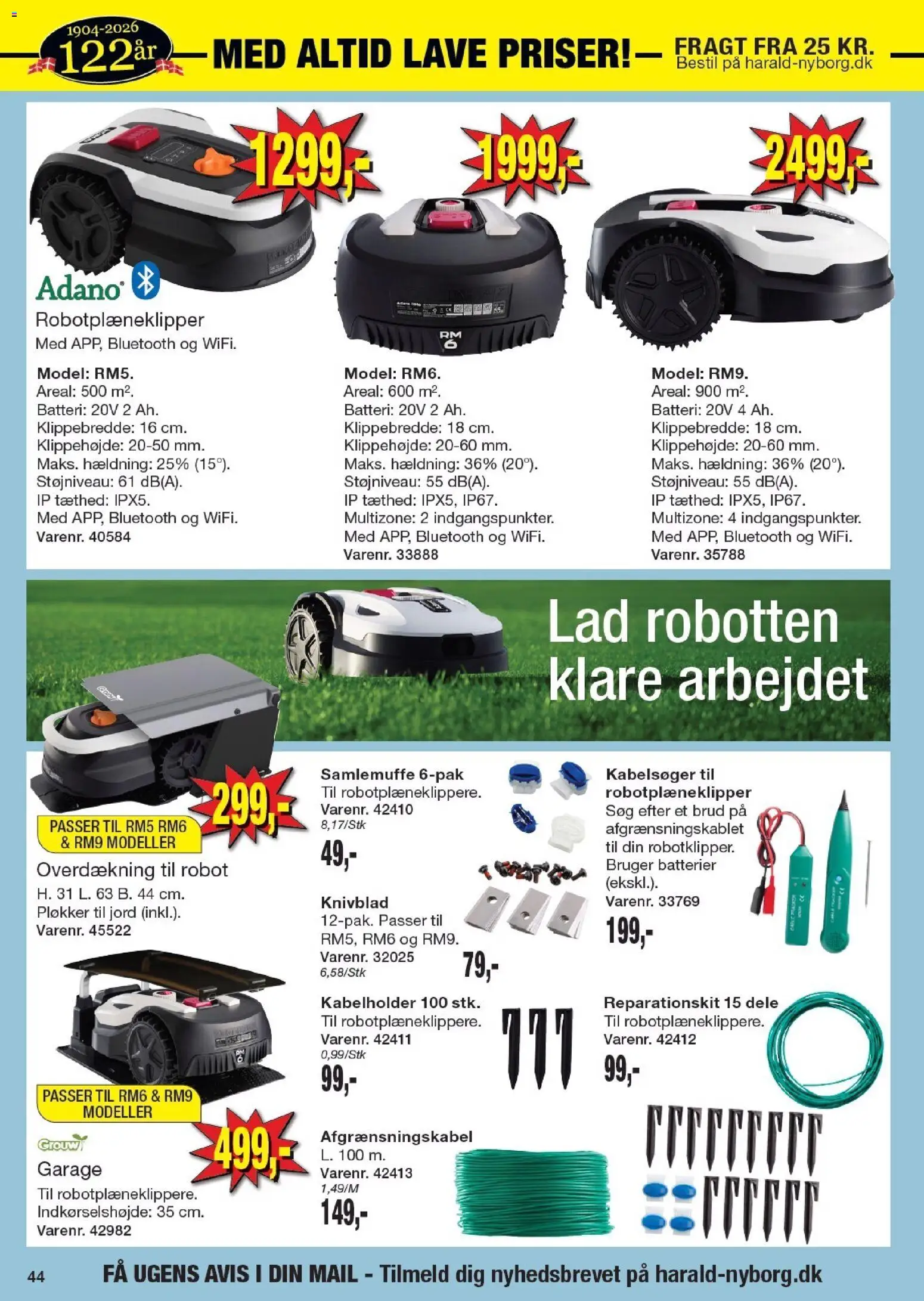 Harald Nyborg tilbudsavis – gyldig fra 07.05.2026 | Side: 48 | Produkter: Robot, Batterier, Batteri