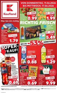 Kaufland DE - DE Folder - Voorbeeld van een folder van Kaufland DE, geldig van 11.06.2026