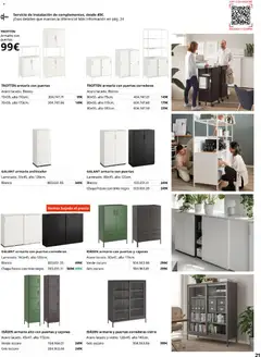 Vista previa Catálogo IKEA Oficina profesional válido desde el 01.02.2026 | Página: 21 | Productos: Tinte, Archivador, Armario