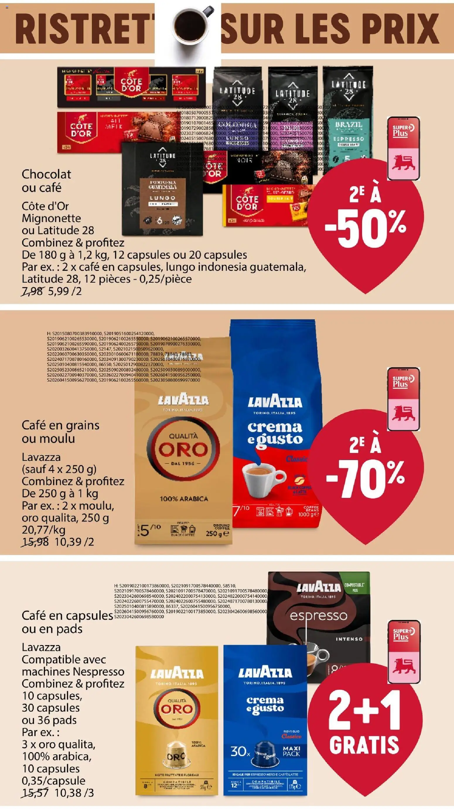{H1} | Pagina: 28 | Producten: Lavazza, Capsules, Pads, Capsule