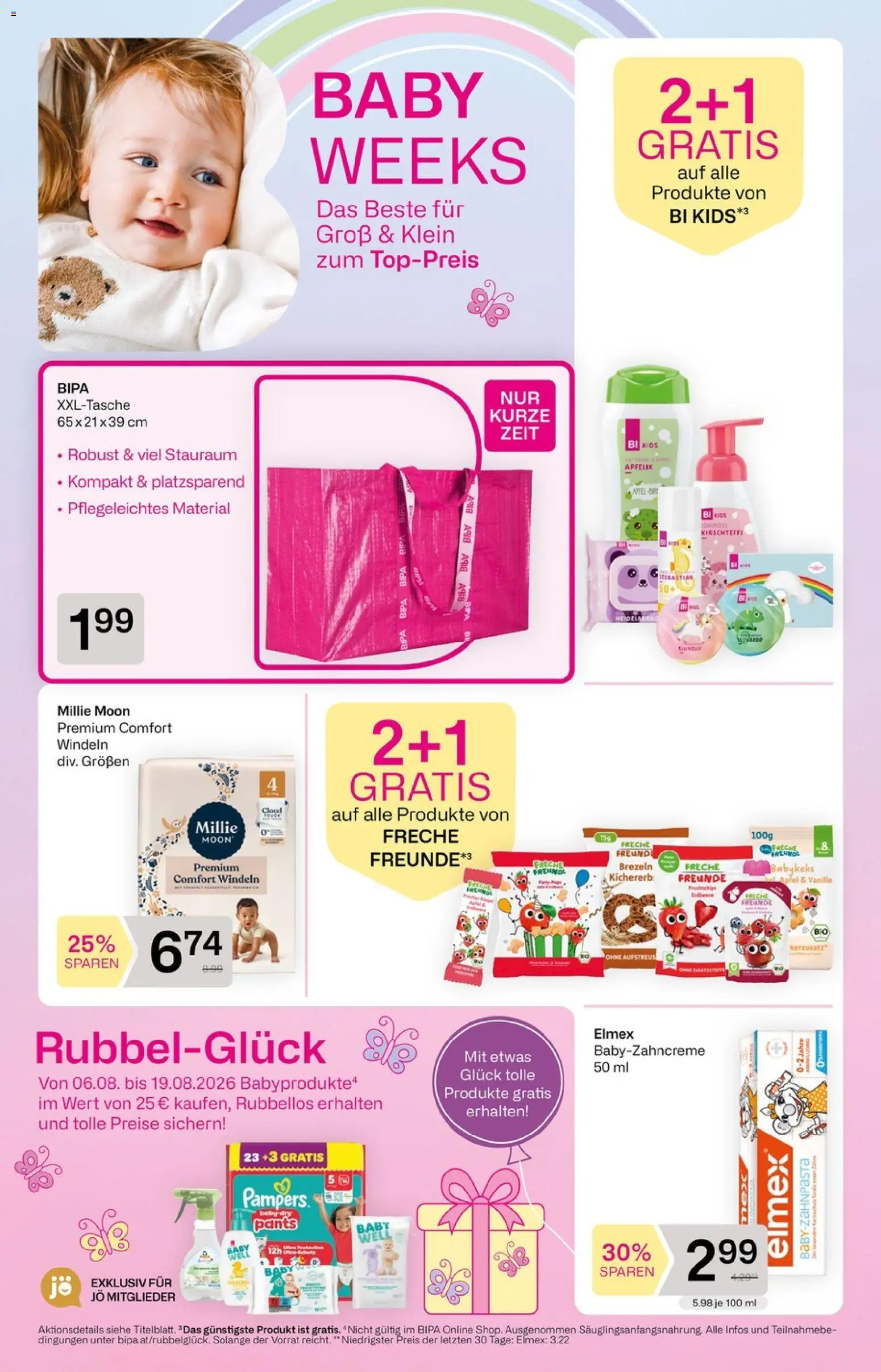 Bipa Flugblatt gültig ab 06.08.2026 | Seite: 2 | Produkte: Äpfel