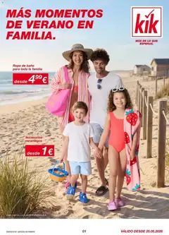 Vista previa KIK Más momentos de verano en familia válido desde el 24.05.2026